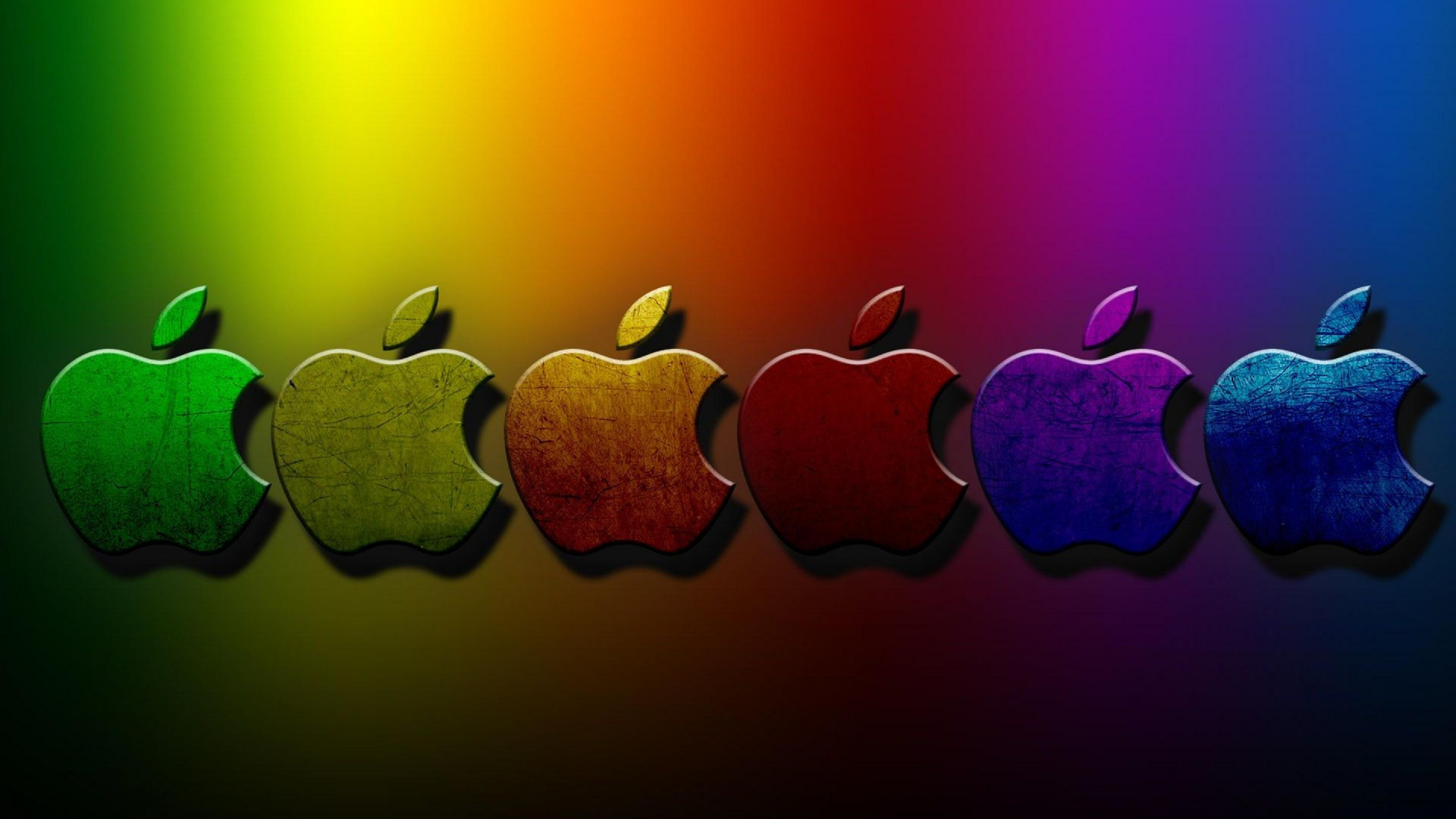Apple, Rojo, Verde, Texto, Coraz. Wallpaper in 1920x1080 Resolution