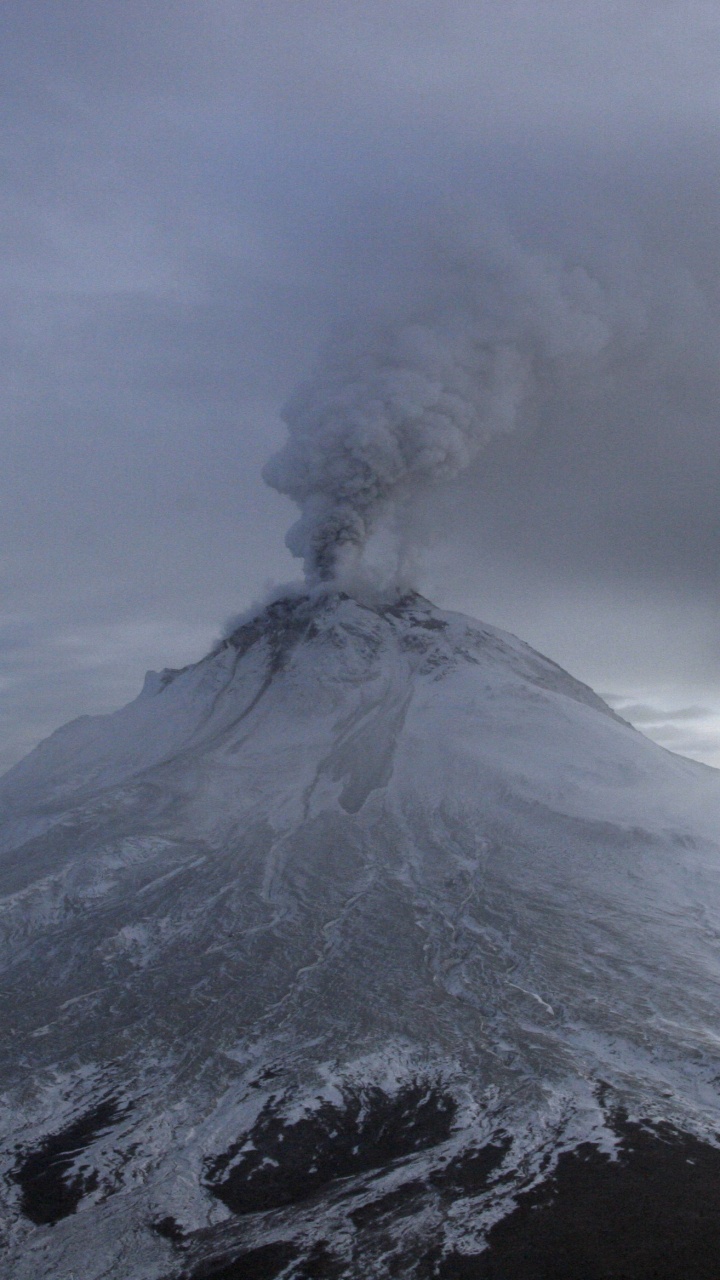 类型的火山爆发, 成层, 屏蔽火山, 熔岩, 熔岩圆顶 壁纸 720x1280 允许