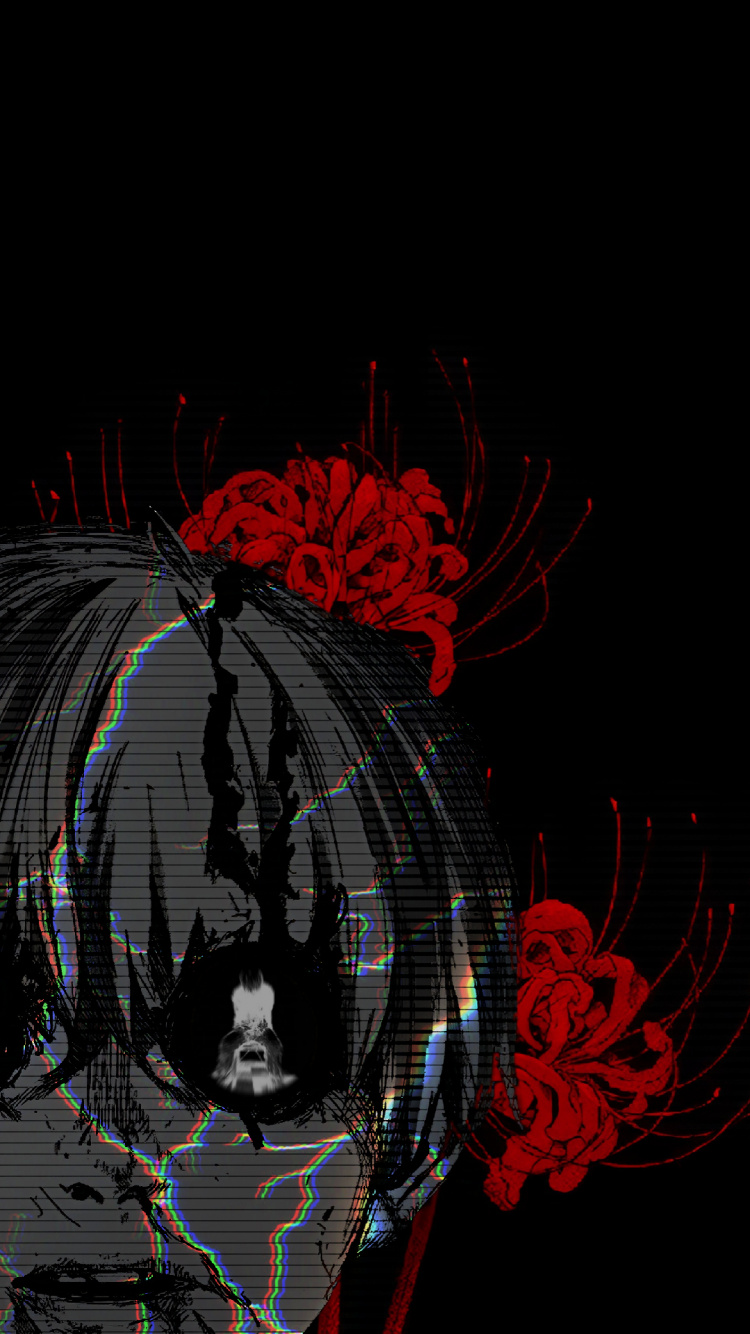 Darkness, Black, Art, Painting, Paint. Wallpaper in 750x1334 Resolution