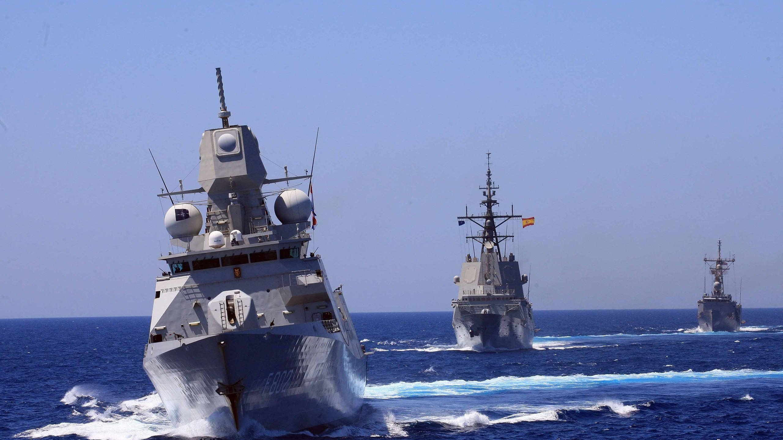 海军的船, 军舰, 海军, 船只, 驱逐舰 壁纸 2560x1440 允许