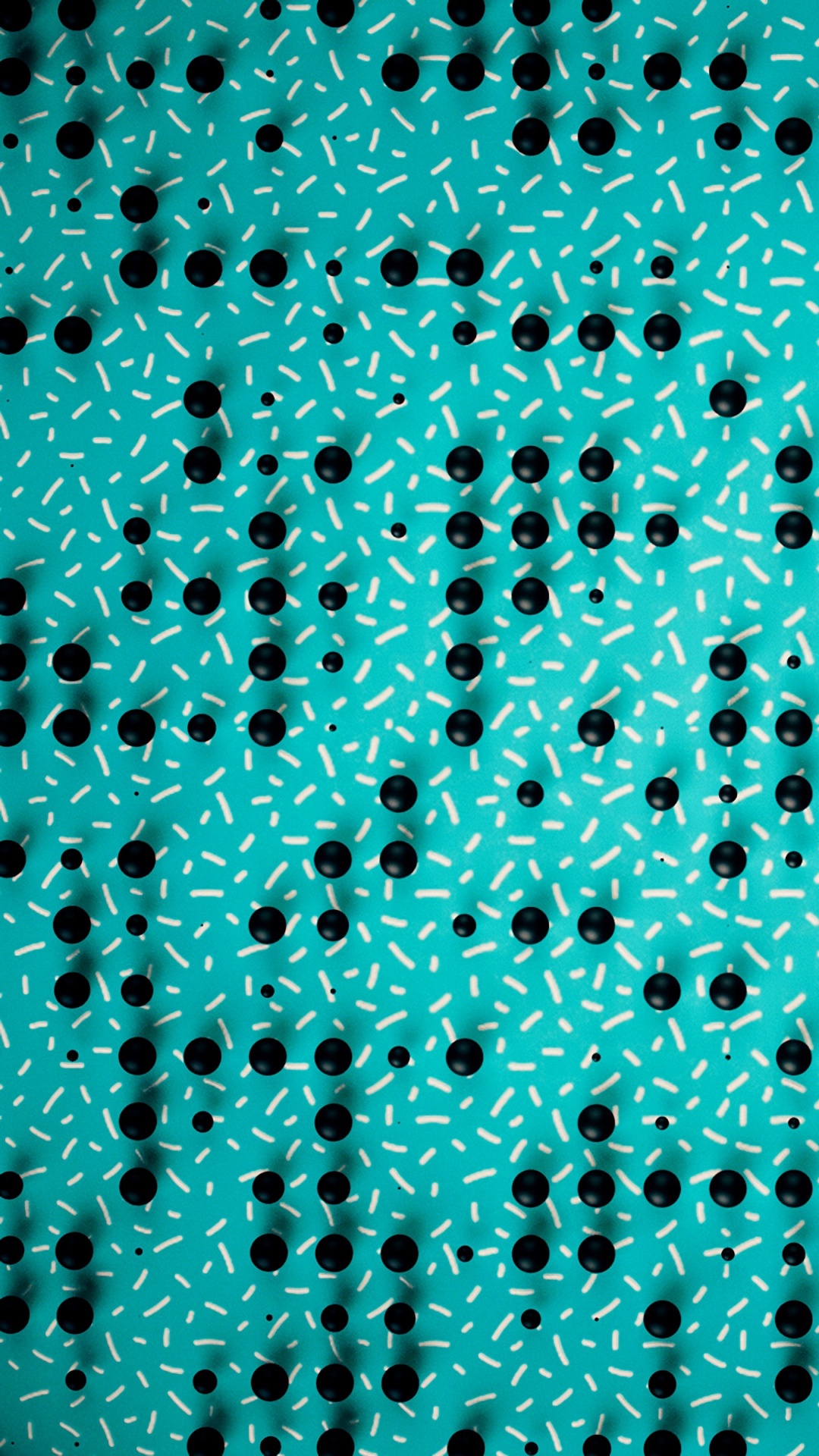 Gouttelettes D'eau Sur la Surface Bleue. Wallpaper in 1080x1920 Resolution