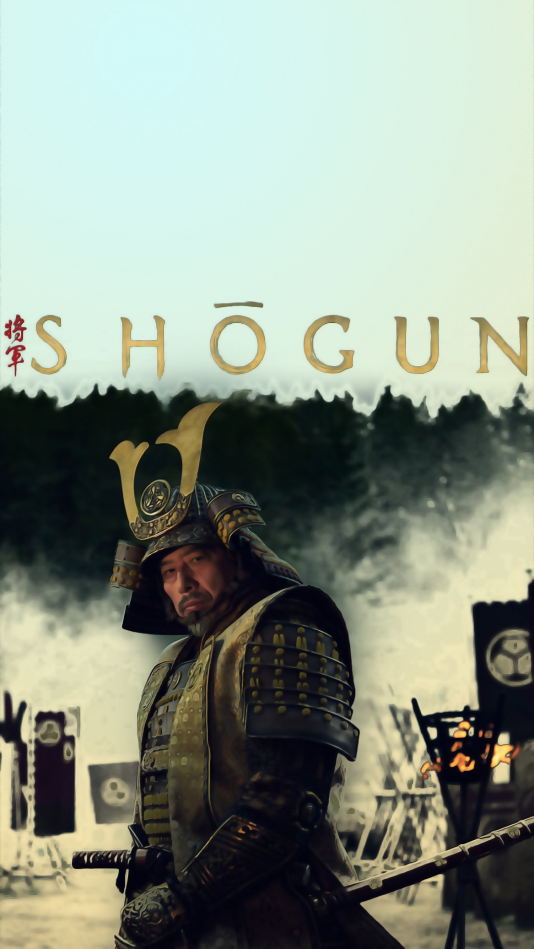 Série Shogun 2024, Hiroyuki Sanada, Shgun, Angine, 76e Cérémonie Des Emmy Awards en Prime Time. Wallpaper in 1080x1920 Resolution