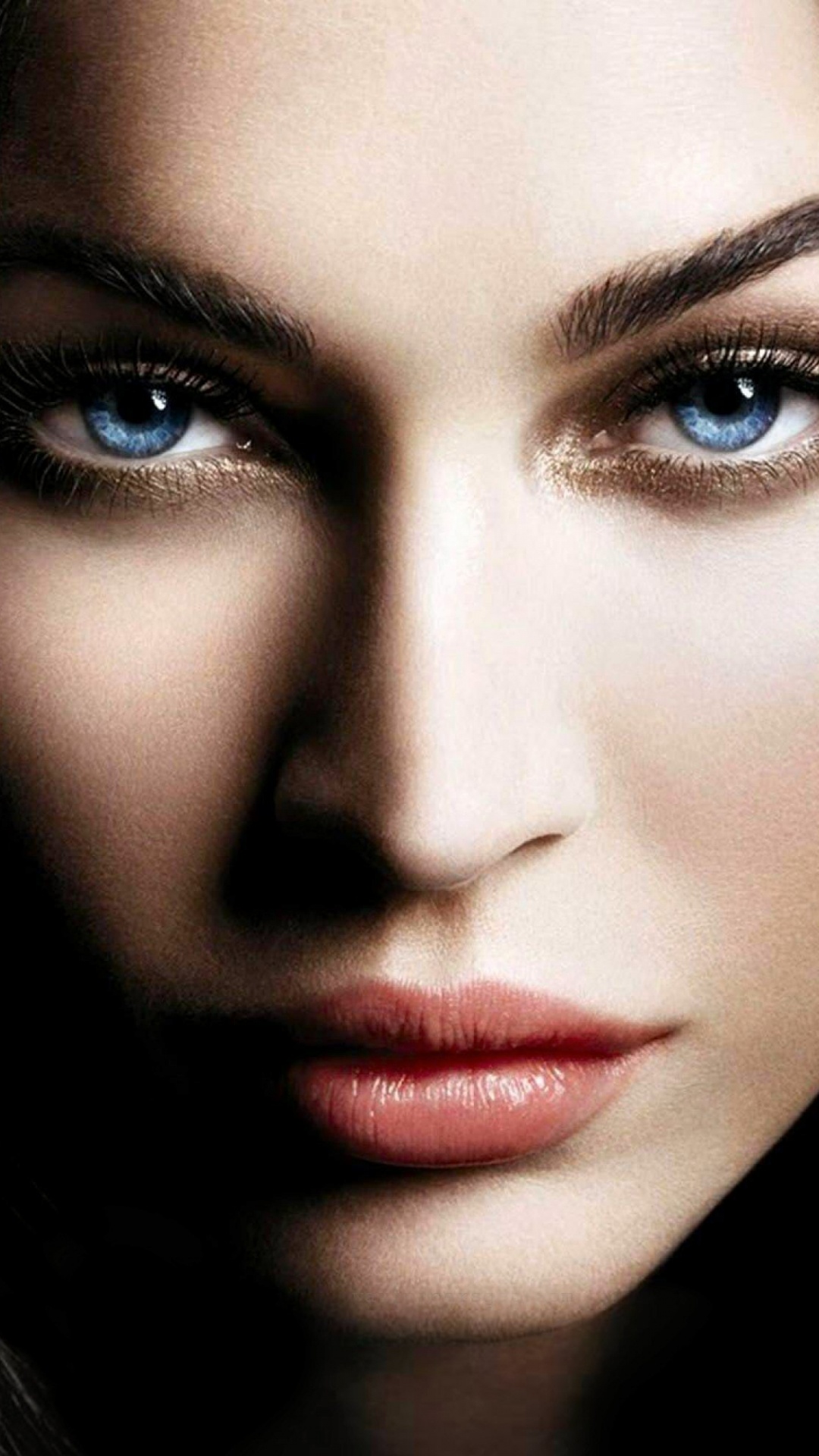 Megan Fox, Face, Eyebrow, Lip, Nose. Wallpaper in 1080x1920 Resolution