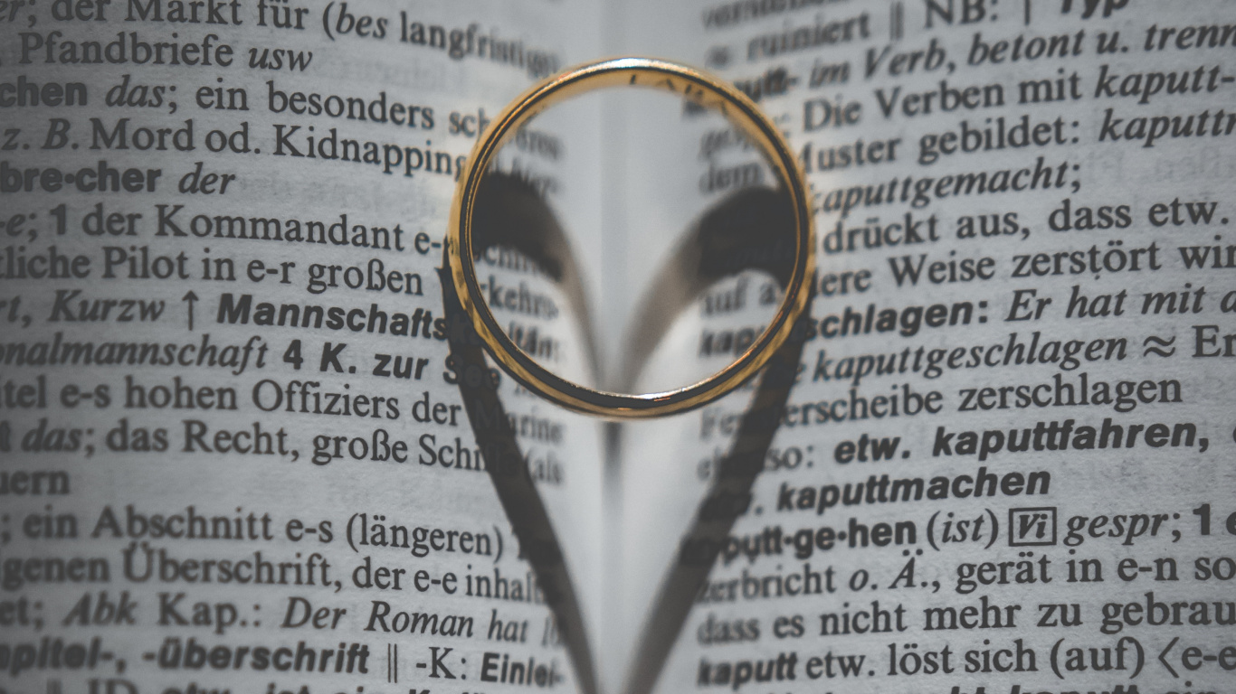 Anillo, Anillo de Bodas, Anillo de Compromiso, Boda, Texto. Wallpaper in 1366x768 Resolution