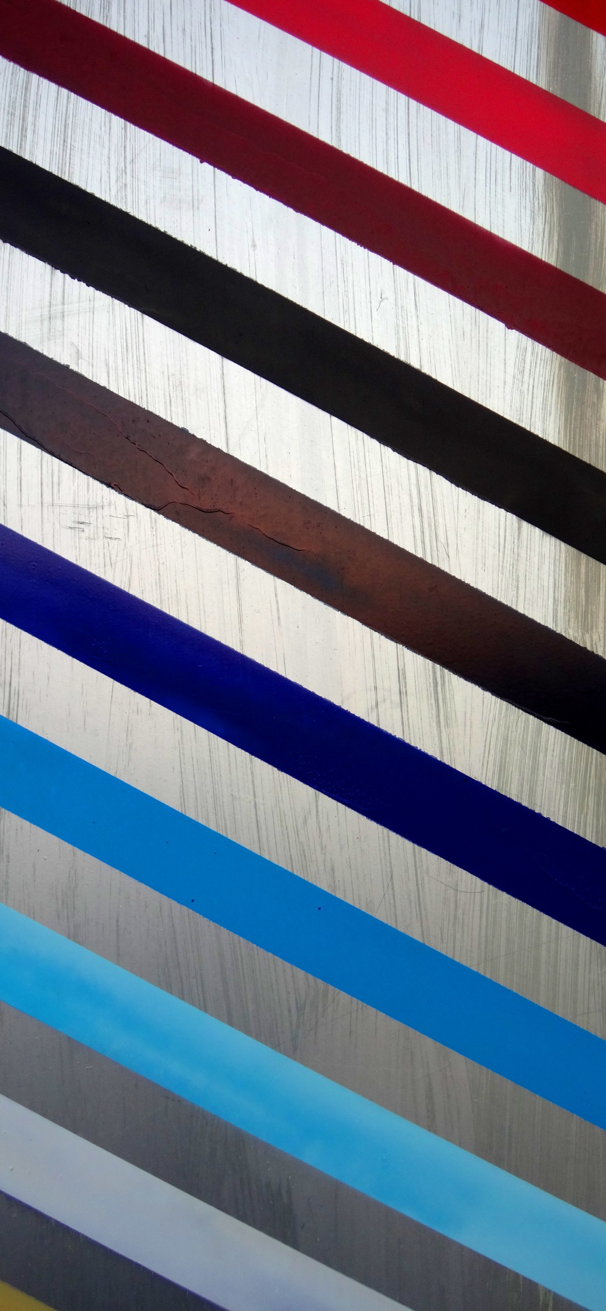 Textil Blanco a Rayas Rojas y Azules. Wallpaper in 1242x2688 Resolution