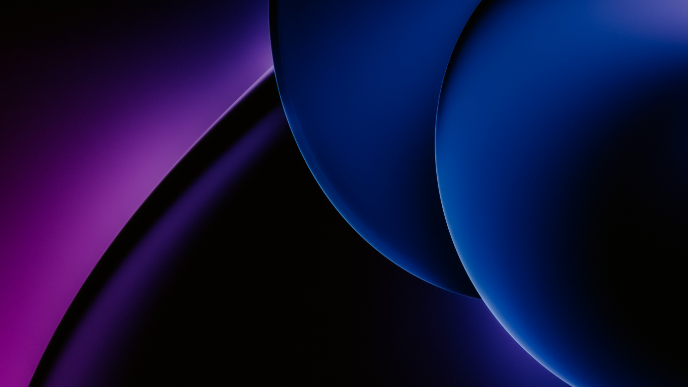 Ambiente, Violeta, Gas, Tintes y Matices, Circulo. Wallpaper in 1366x768 Resolution