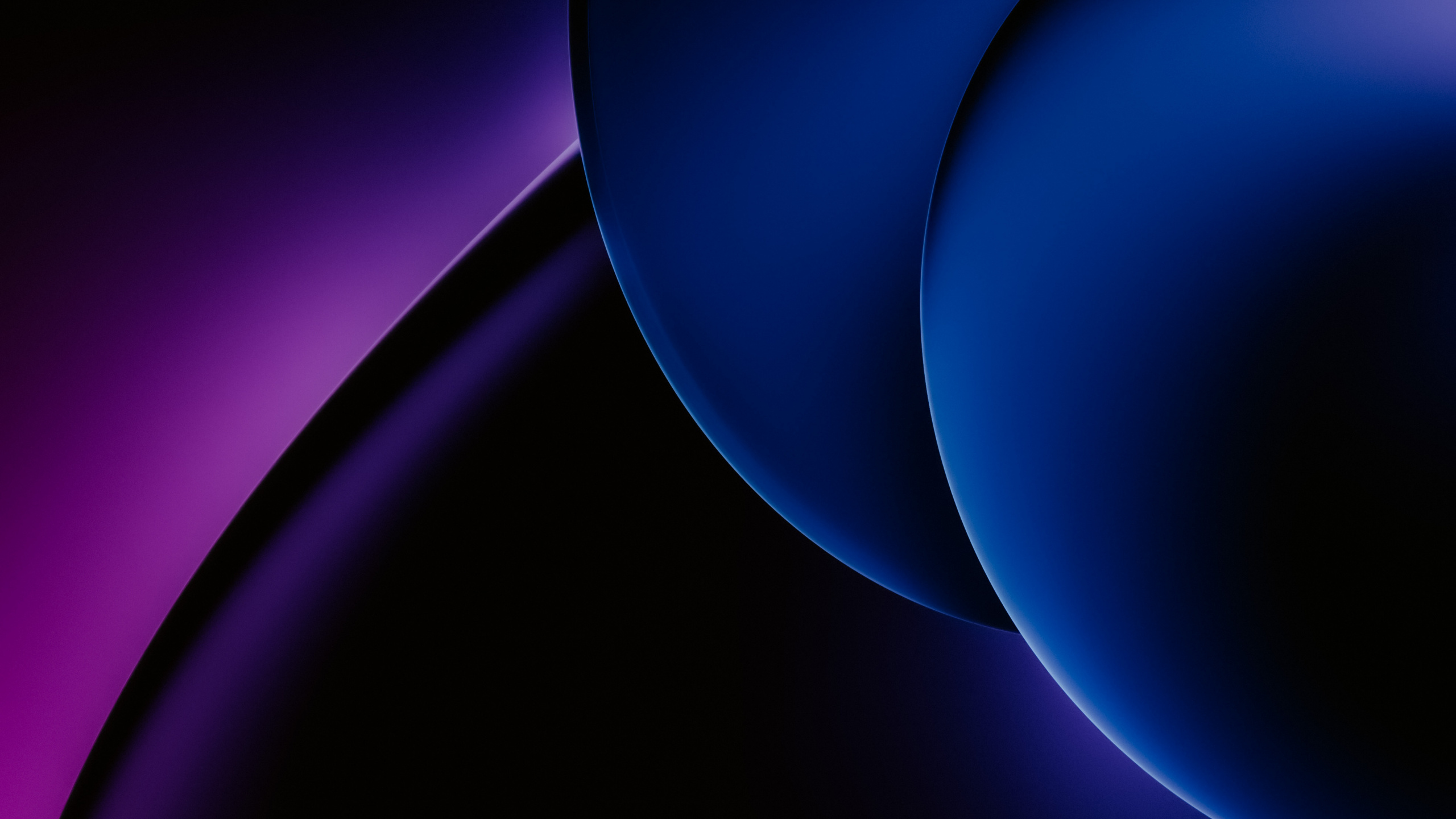 Ambiente, Violeta, Gas, Tintes y Matices, Circulo. Wallpaper in 2560x1440 Resolution