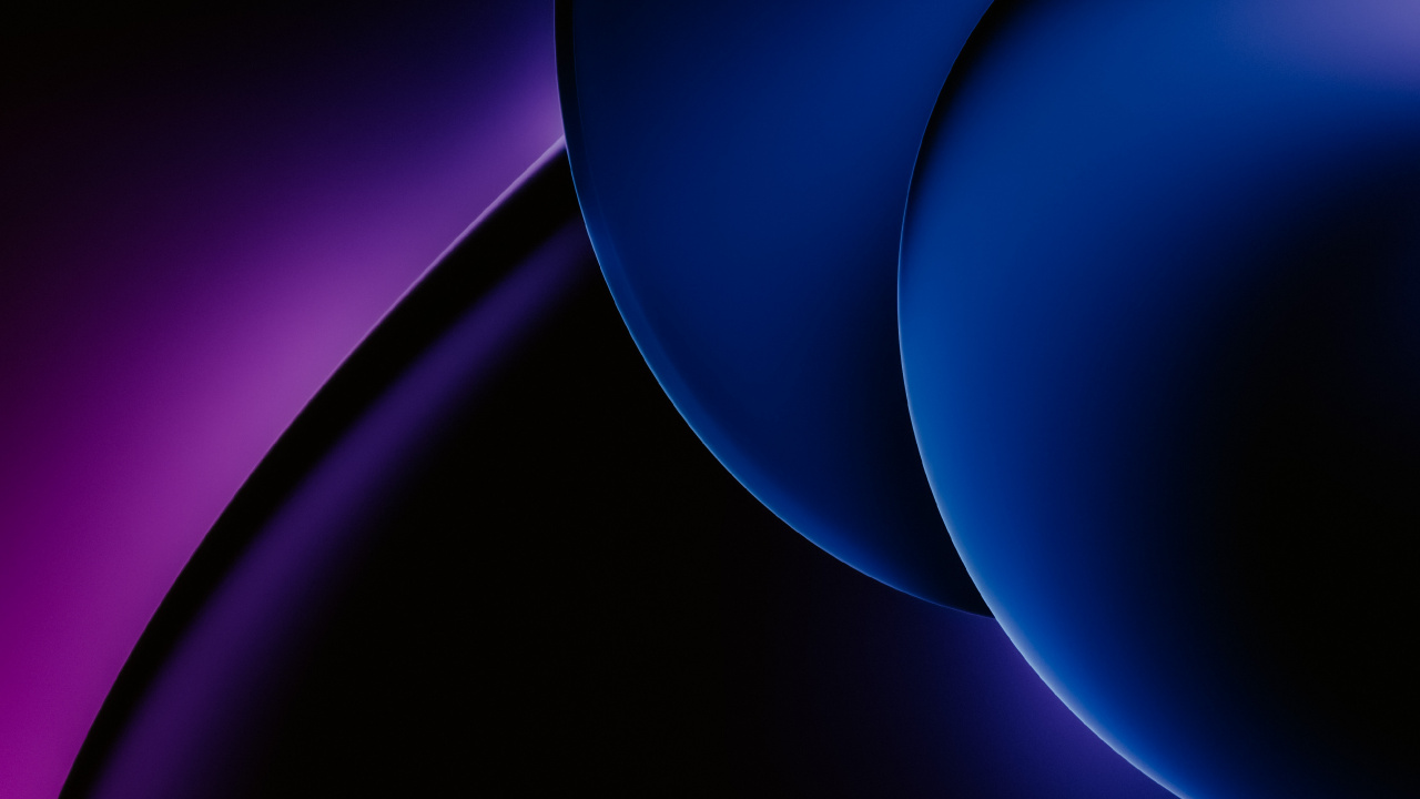 Atmosphere, Violet, Gas, Tints and Shades, Electric Blue. Wallpaper in 1280x720 Resolution