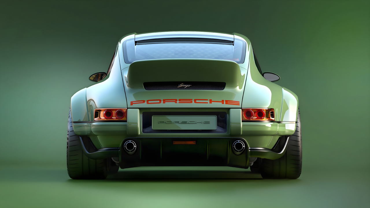 Porsche 964 Singer, Porsche 911, Porsche 912, Porsche, Coche. Wallpaper in 1280x720 Resolution