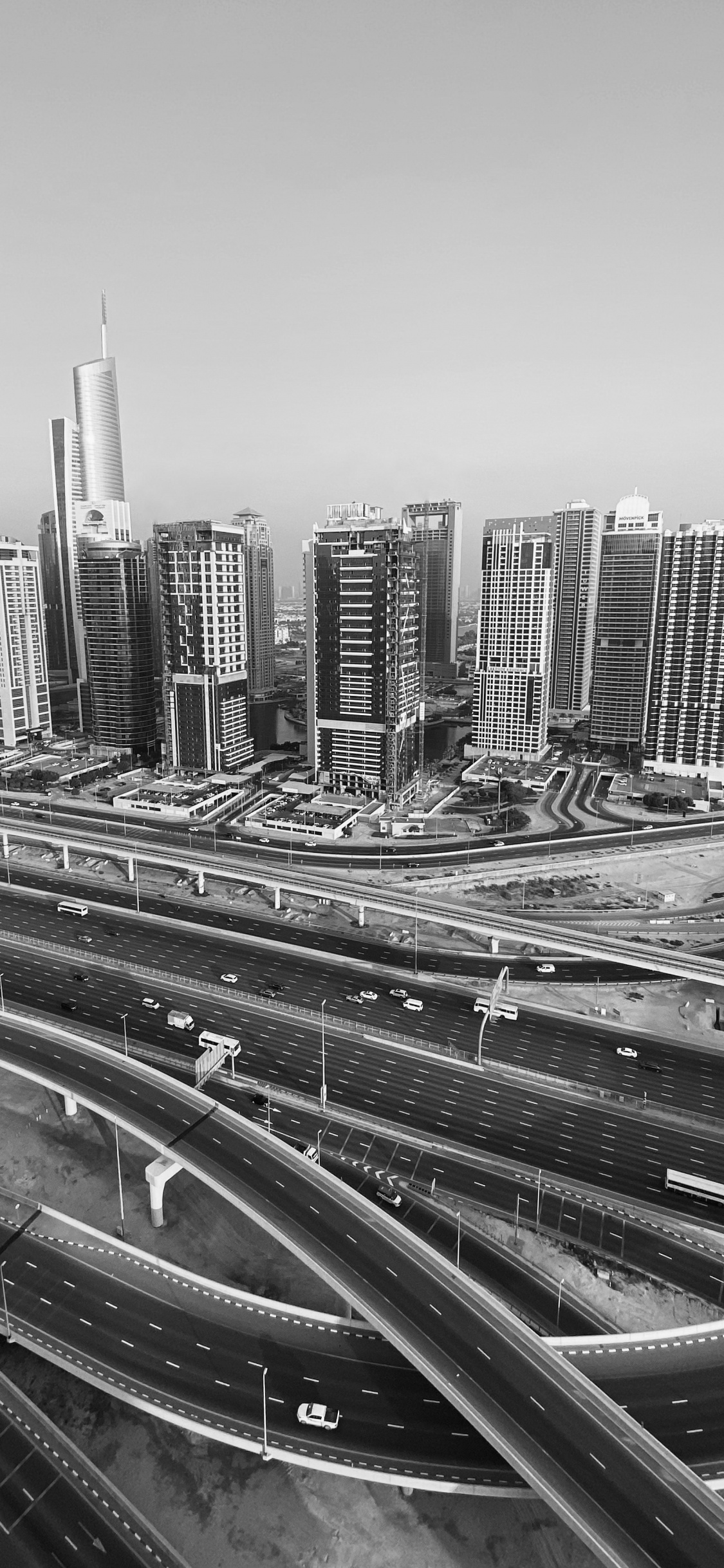 Road, Transport, Stadtgebiet, Tower Block, Metropole. Wallpaper in 1125x2436 Resolution