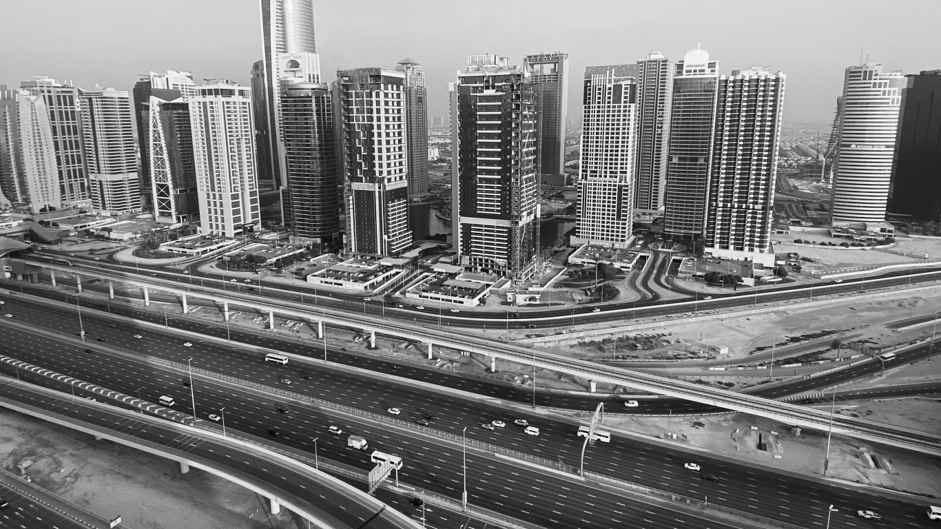 Road, Transport, Stadtgebiet, Tower Block, Metropole. Wallpaper in 1366x768 Resolution