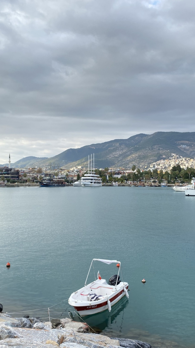 水资源, 船只, Azure 壁纸 750x1334 允许