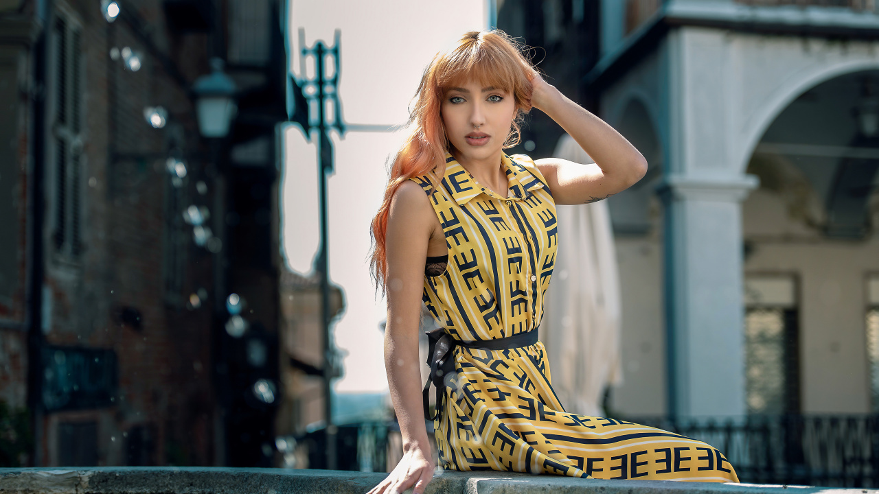 Beauty, Fashion, Eye, Street Fashion, Eyelash. Wallpaper in 1280x720 Resolution