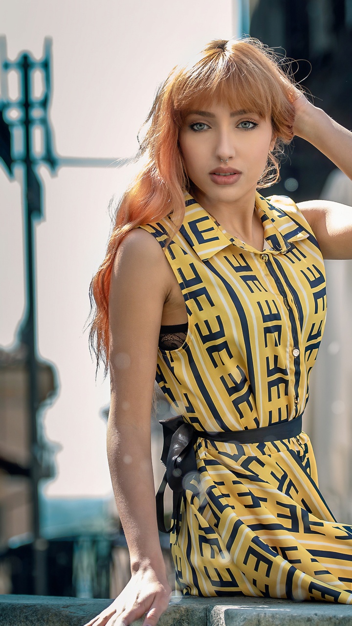 Schönheit, Mode, Auge, Street Fashion, Wimper. Wallpaper in 720x1280 Resolution