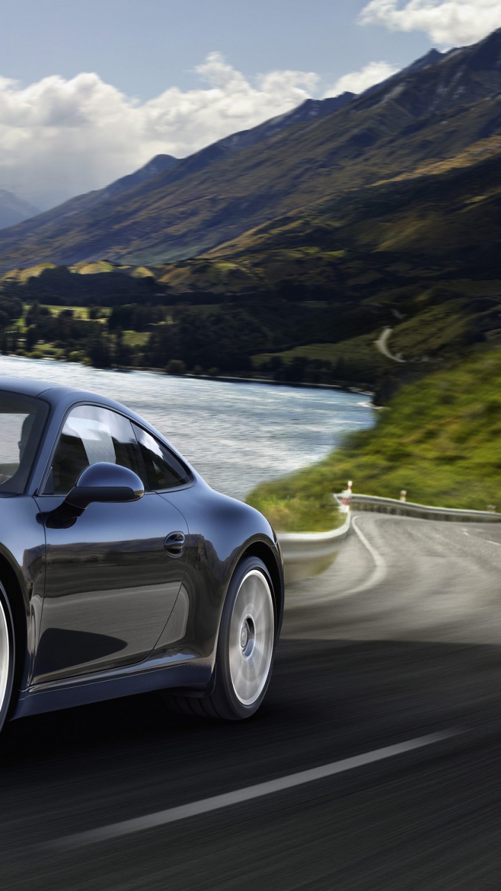 Blue Bmw m 3 Coupe on Road During Daytime. Wallpaper in 720x1280 Resolution