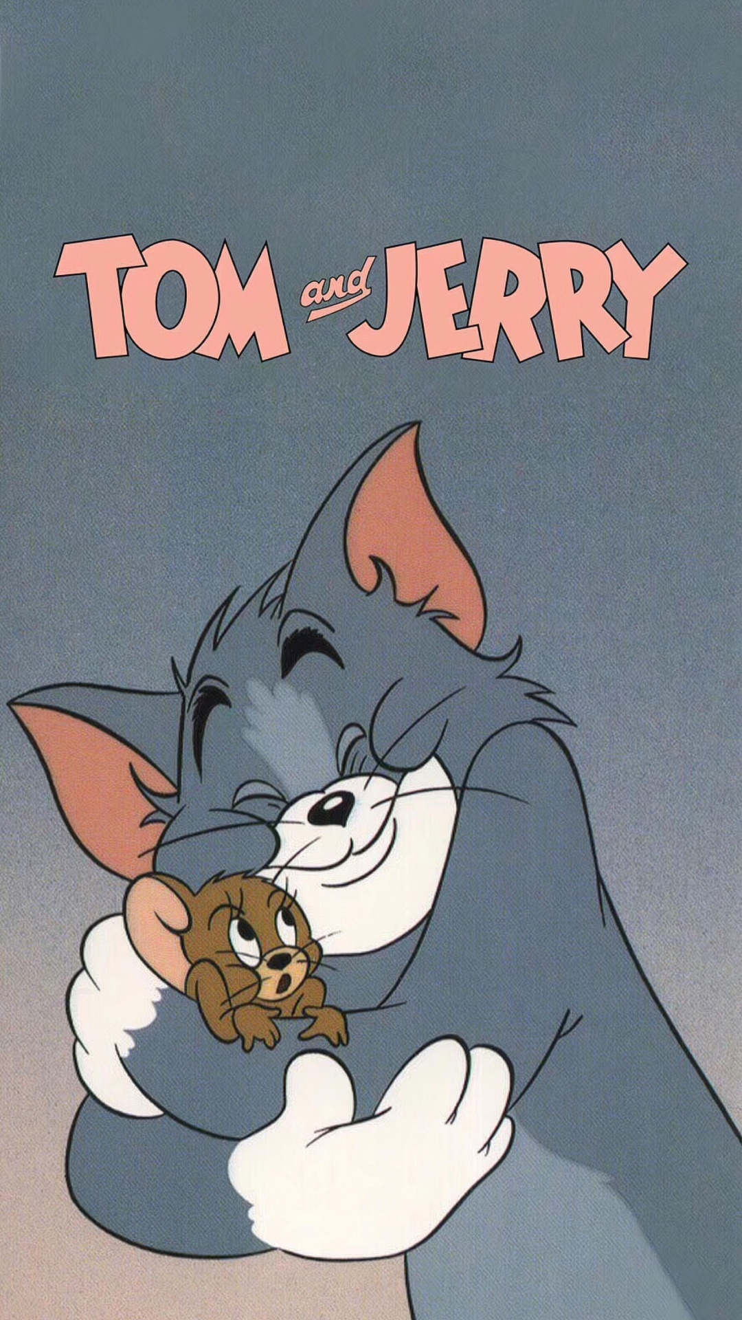 Tom and Jerry Aesthetic, Tom Cat, Jerry Mouse, Aesthetics, Cartoon. Wallpaper in 1080x1920 Resolution