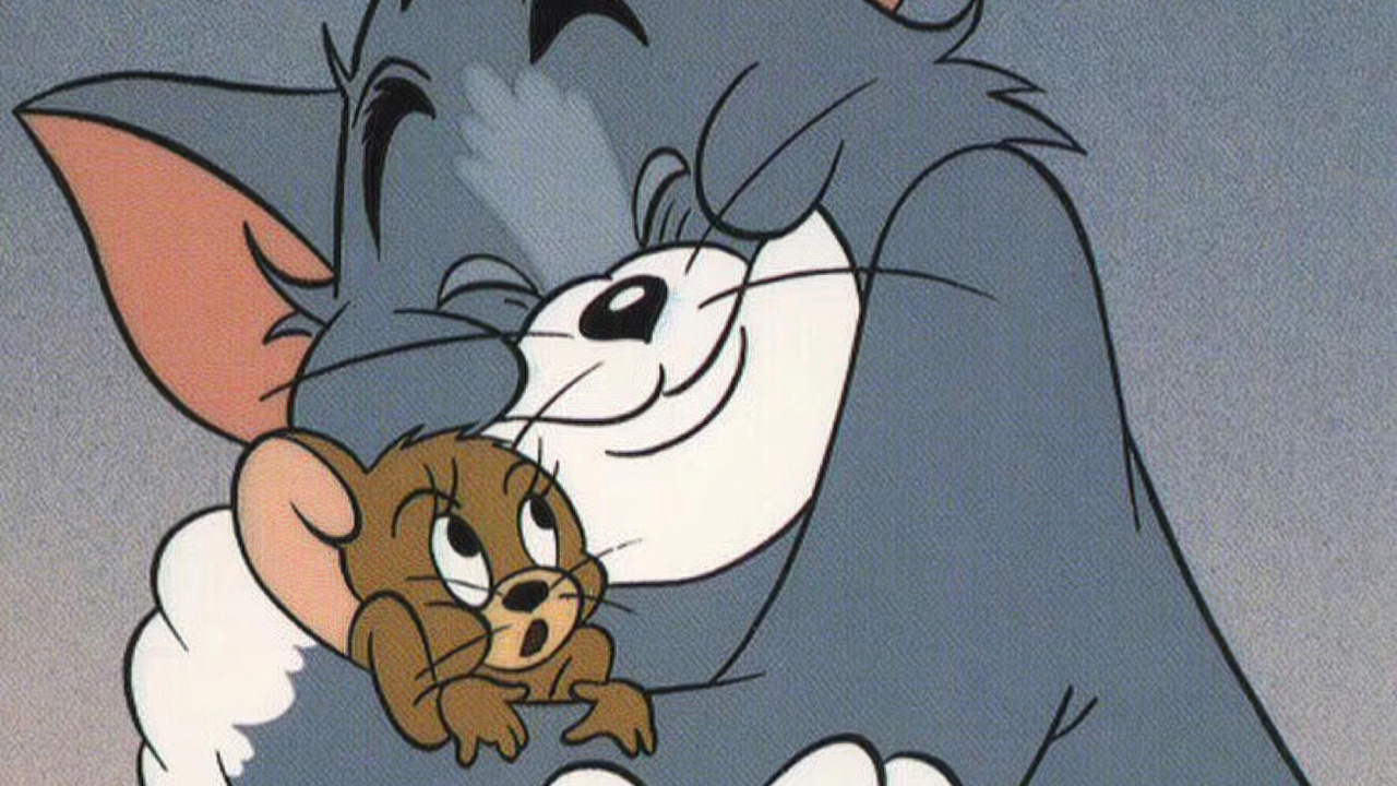 Tom and Jerry Aesthetic, Tom Cat, Jerry Mouse, Aesthetics, Cartoon. Wallpaper in 1280x720 Resolution
