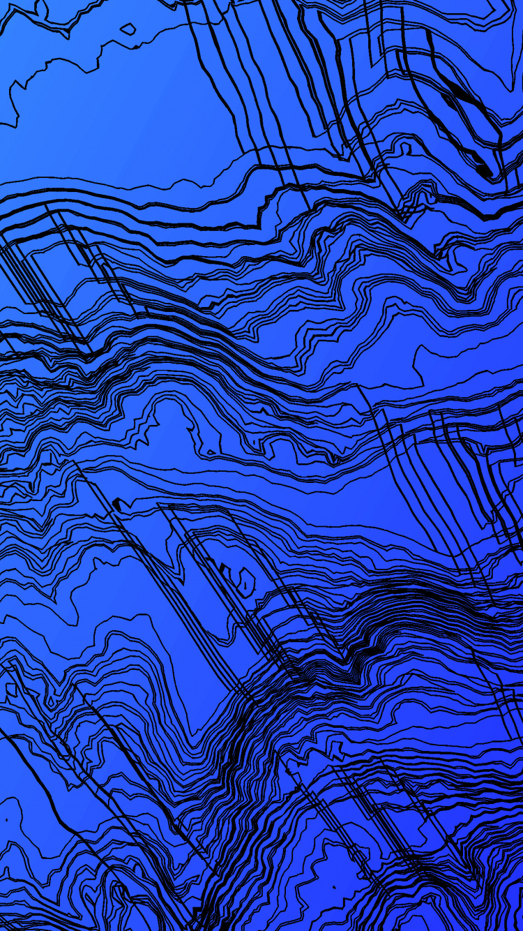 Peinture Abstraite Bleue et Blanche. Wallpaper in 750x1334 Resolution