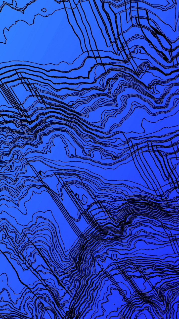 Blue and White Abstract Painting. Wallpaper in 720x1280 Resolution