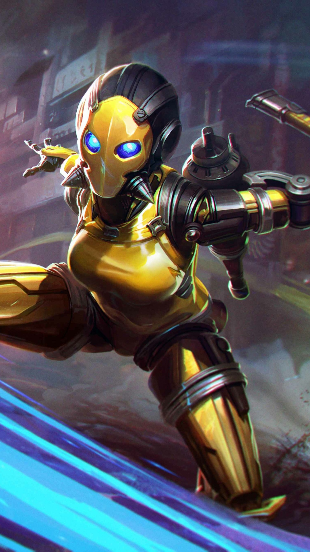 Vainglory, pc Game, Action Figure, Games, Space. Wallpaper in 1080x1920 Resolution