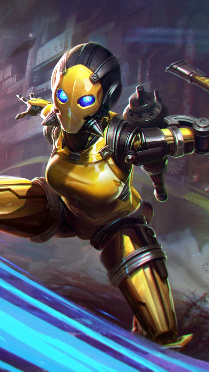 Vainglory, pc Game, Action Figure, Games, Space. Wallpaper in 720x1280 Resolution