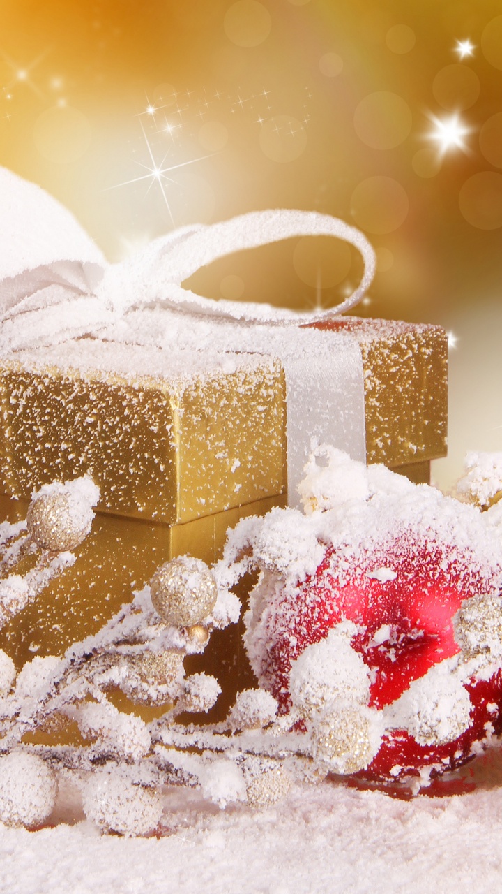 Cadeau, Cadeau de Noël, Le Jour De Noël, Présent, Aliment. Wallpaper in 720x1280 Resolution