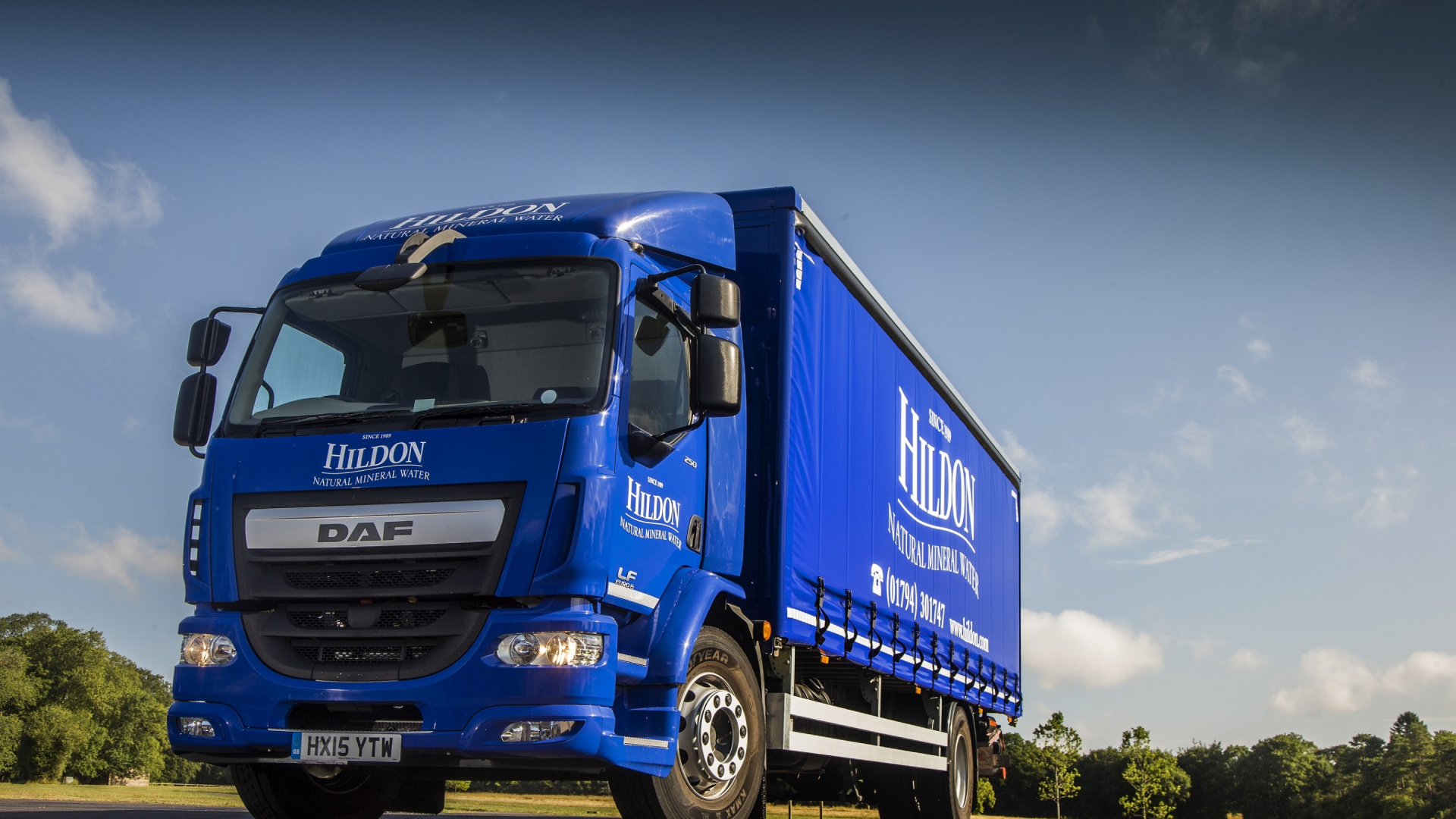 LKW, Daf Trucks, Transport, Güterverkehr, LKW Anhänger. Wallpaper in 1920x1080 Resolution