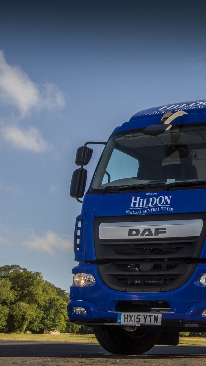 LKW, Daf Trucks, Transport, Güterverkehr, LKW Anhänger. Wallpaper in 720x1280 Resolution