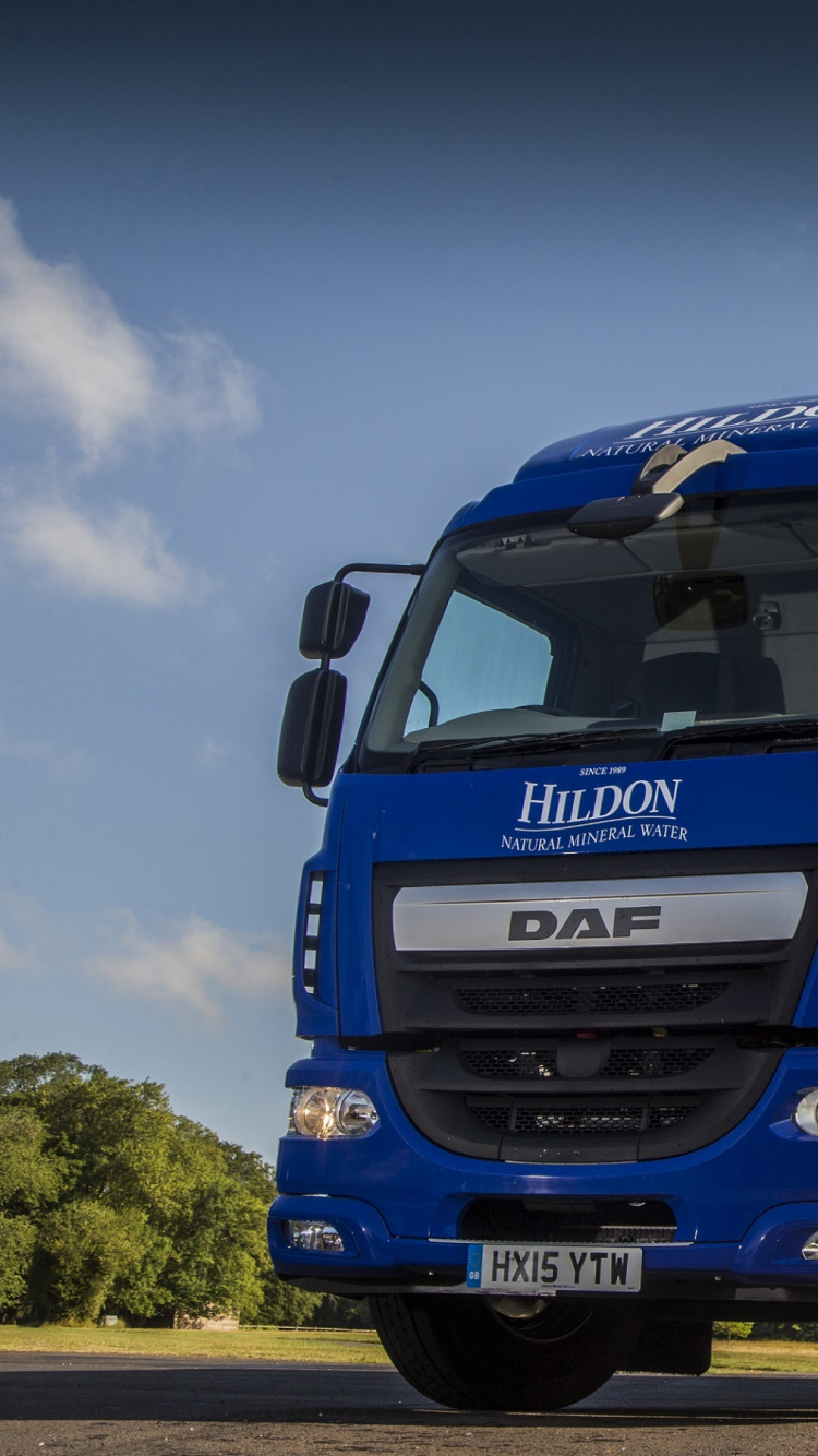 LKW, Daf Trucks, Transport, Güterverkehr, LKW Anhänger. Wallpaper in 750x1334 Resolution