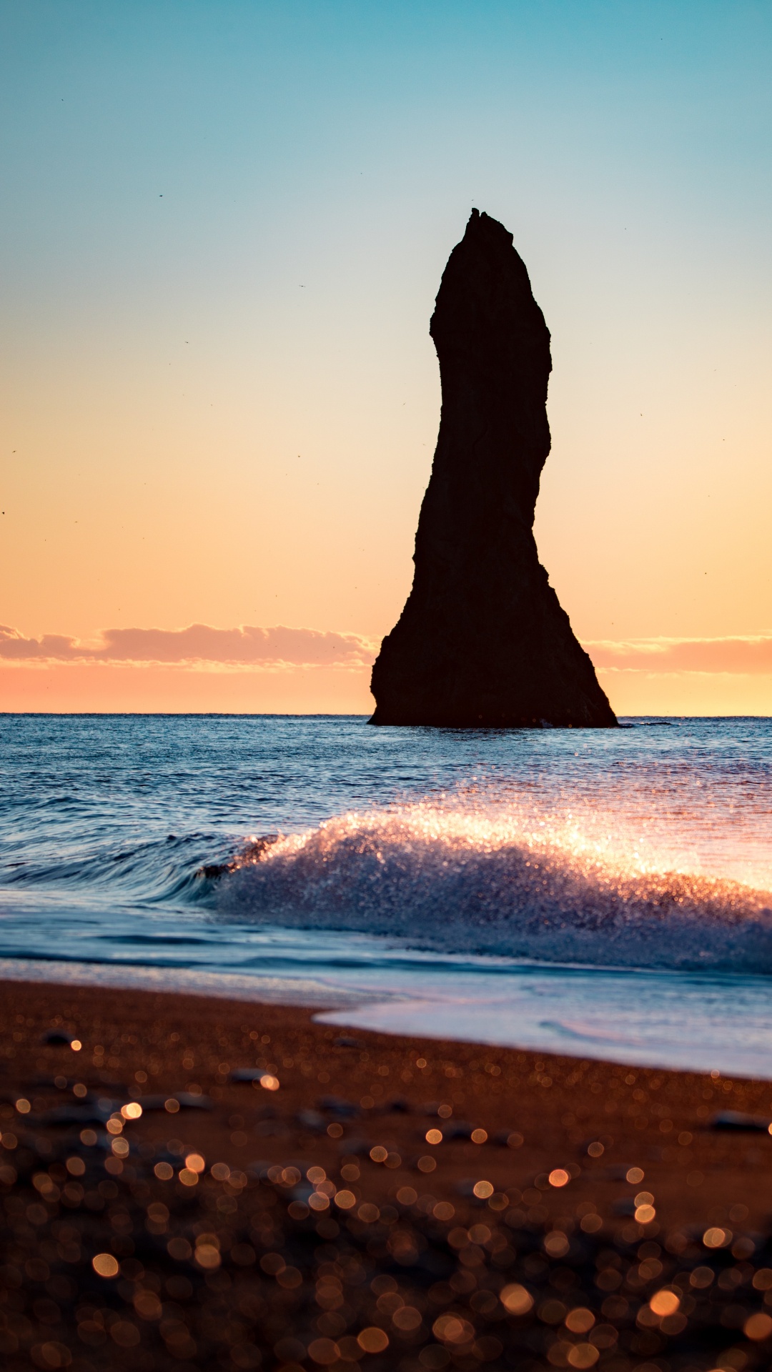 Horizon, Rock, Rive, Côte, Ciel. Wallpaper in 1080x1920 Resolution