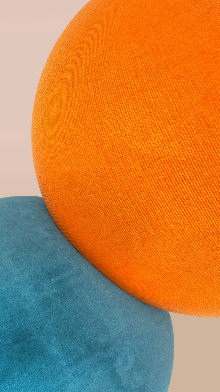 Android, Telefon, Orange, Kunst, Farbtöne Und Schattierungen. Wallpaper in 720x1280 Resolution