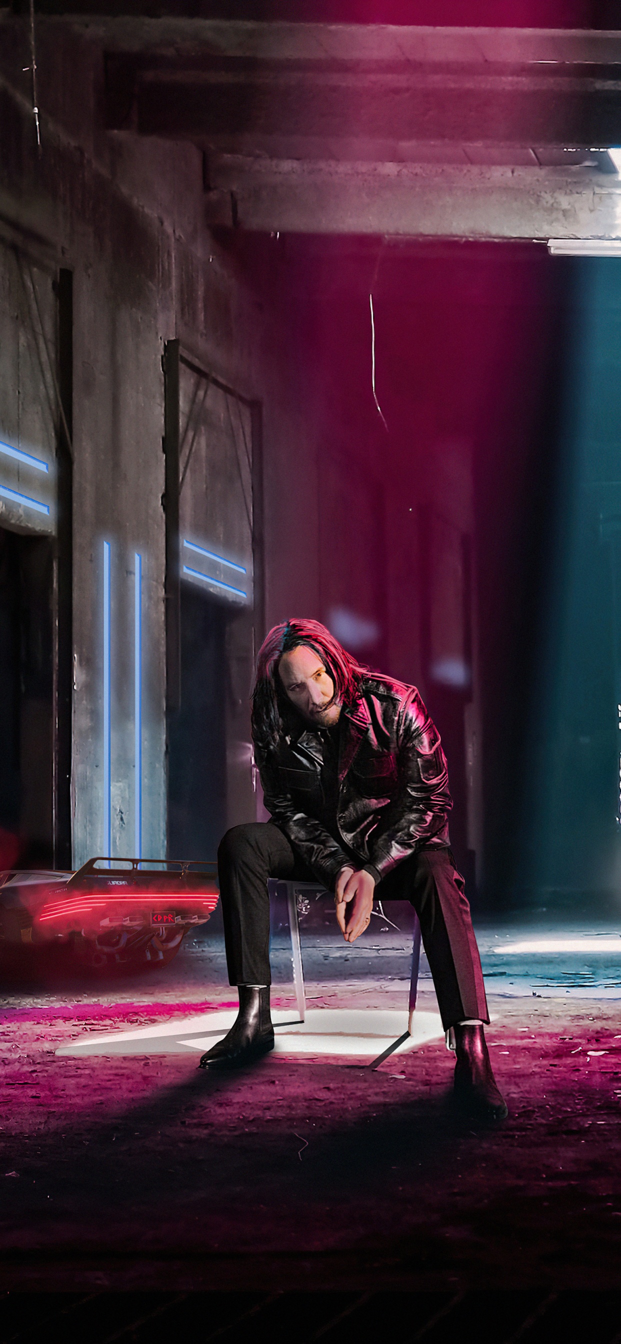 Voiture de Ville, Roue, Capuchon, Pneu, Purple. Wallpaper in 1242x2688 Resolution