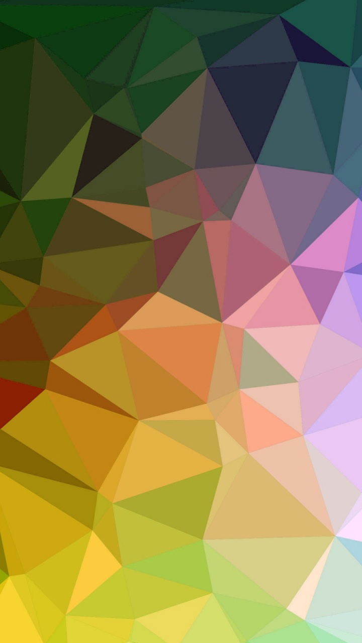 Pintura Abstracta Verde y Azul. Wallpaper in 720x1280 Resolution