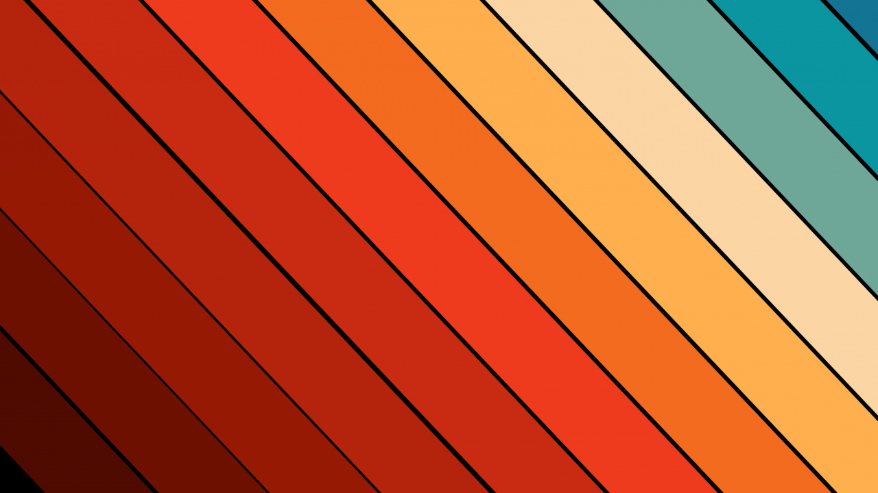 Naranja, Matemáticas, Geometría, Rectángulo, Fila. Wallpaper in 1280x720 Resolution