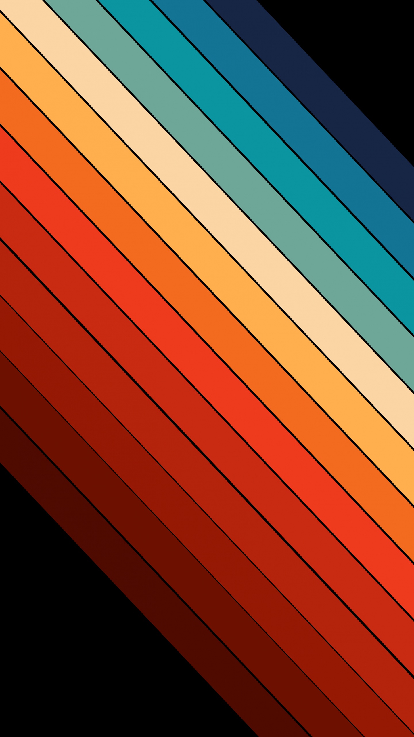 Naranja, Matemáticas, Geometría, Rectángulo, Fila. Wallpaper in 1440x2560 Resolution