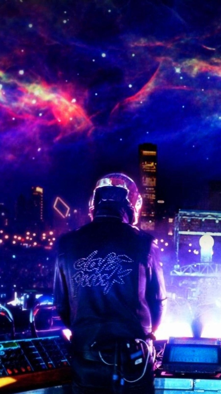 Divertissement, Événement, Concert, Daft Punk, Deejay. Wallpaper in 720x1280 Resolution