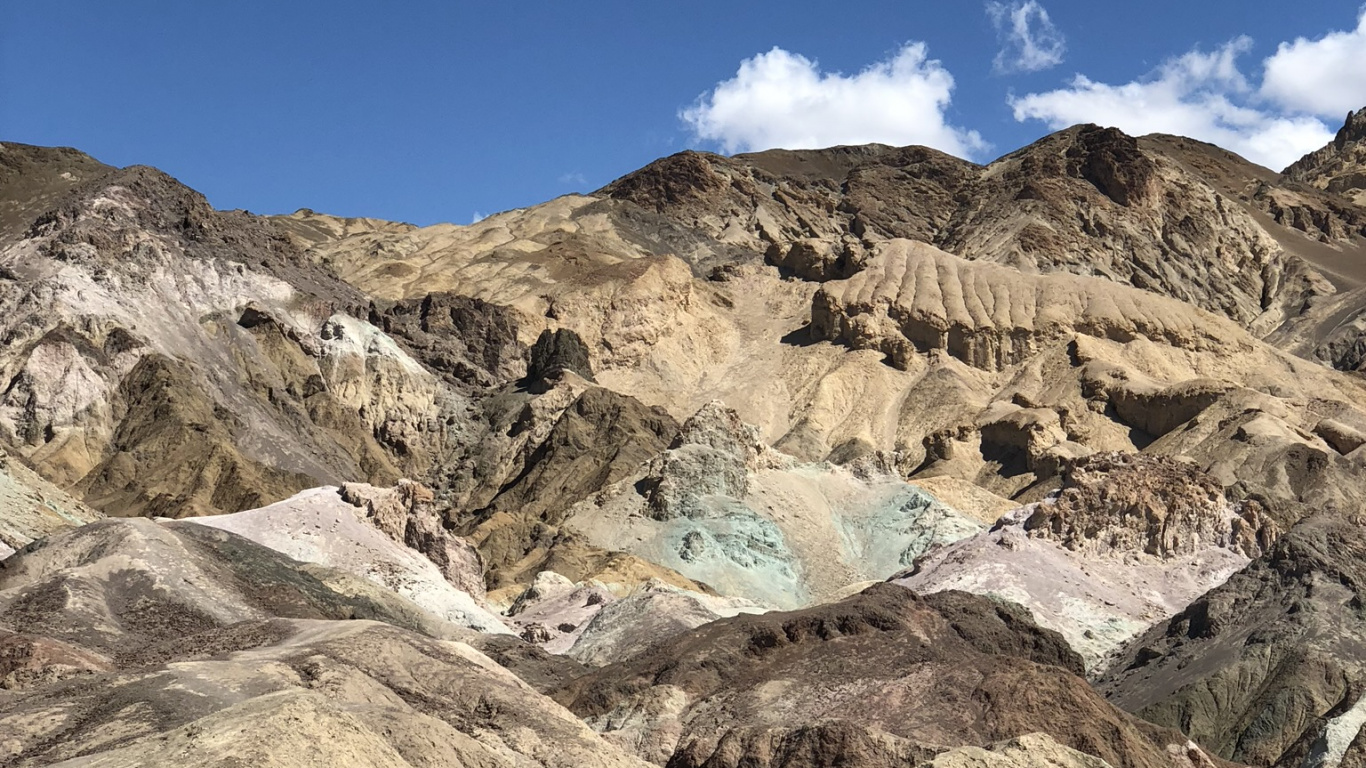 USA, Nevada, Death Valley, Death Valley National Park, Nationalpark. Wallpaper in 1366x768 Resolution