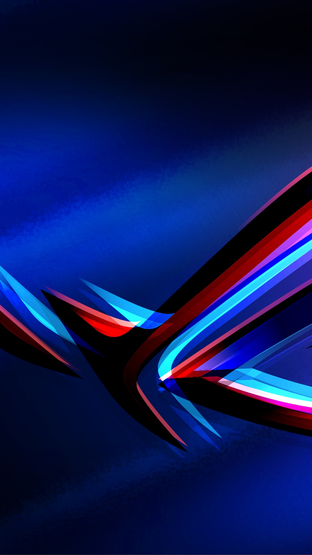 Asus, Blue, Electric Blue, Light, Graphic Design. Wallpaper in 1080x1920 Resolution