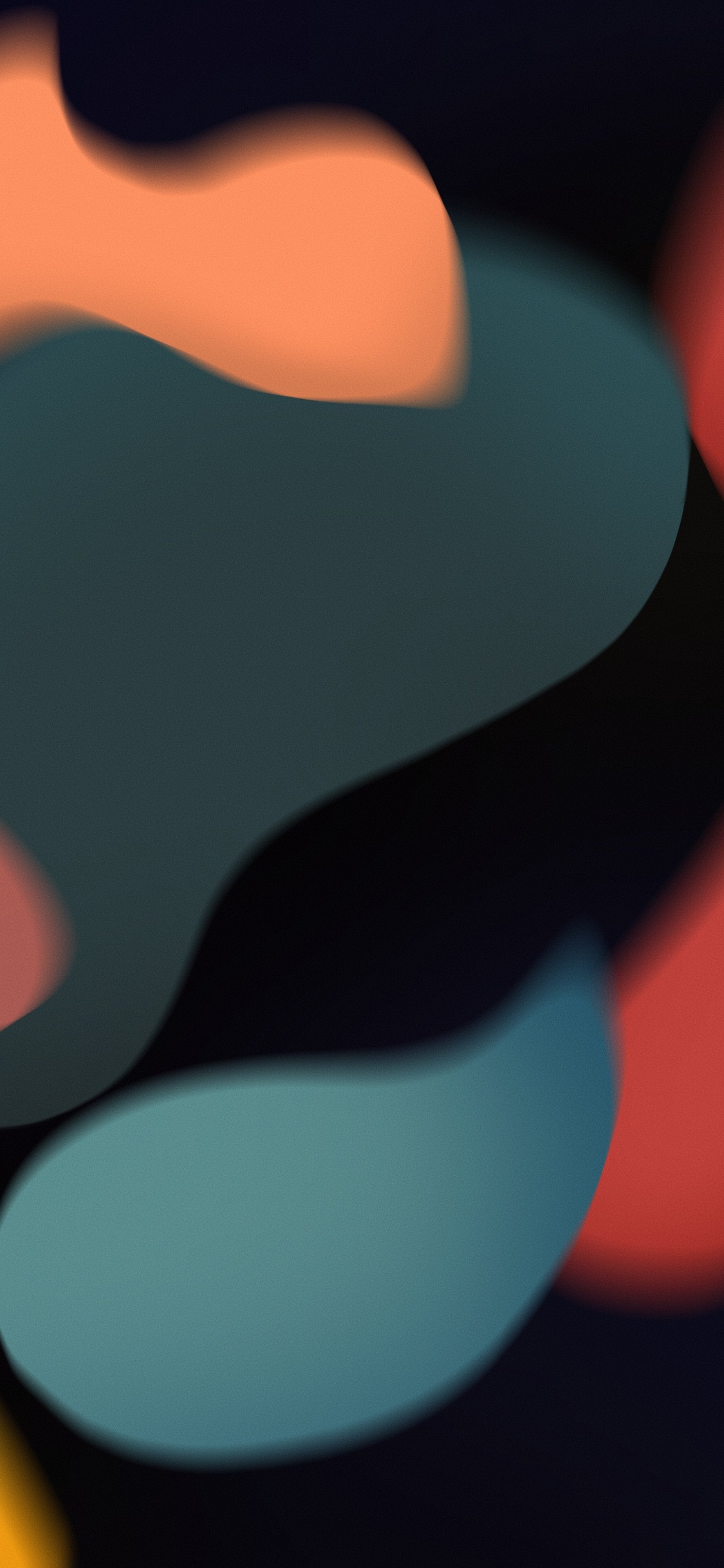 IOS 15 – Recreated (Dark) [for IPad]. Wallpaper in 1125x2436 Resolution