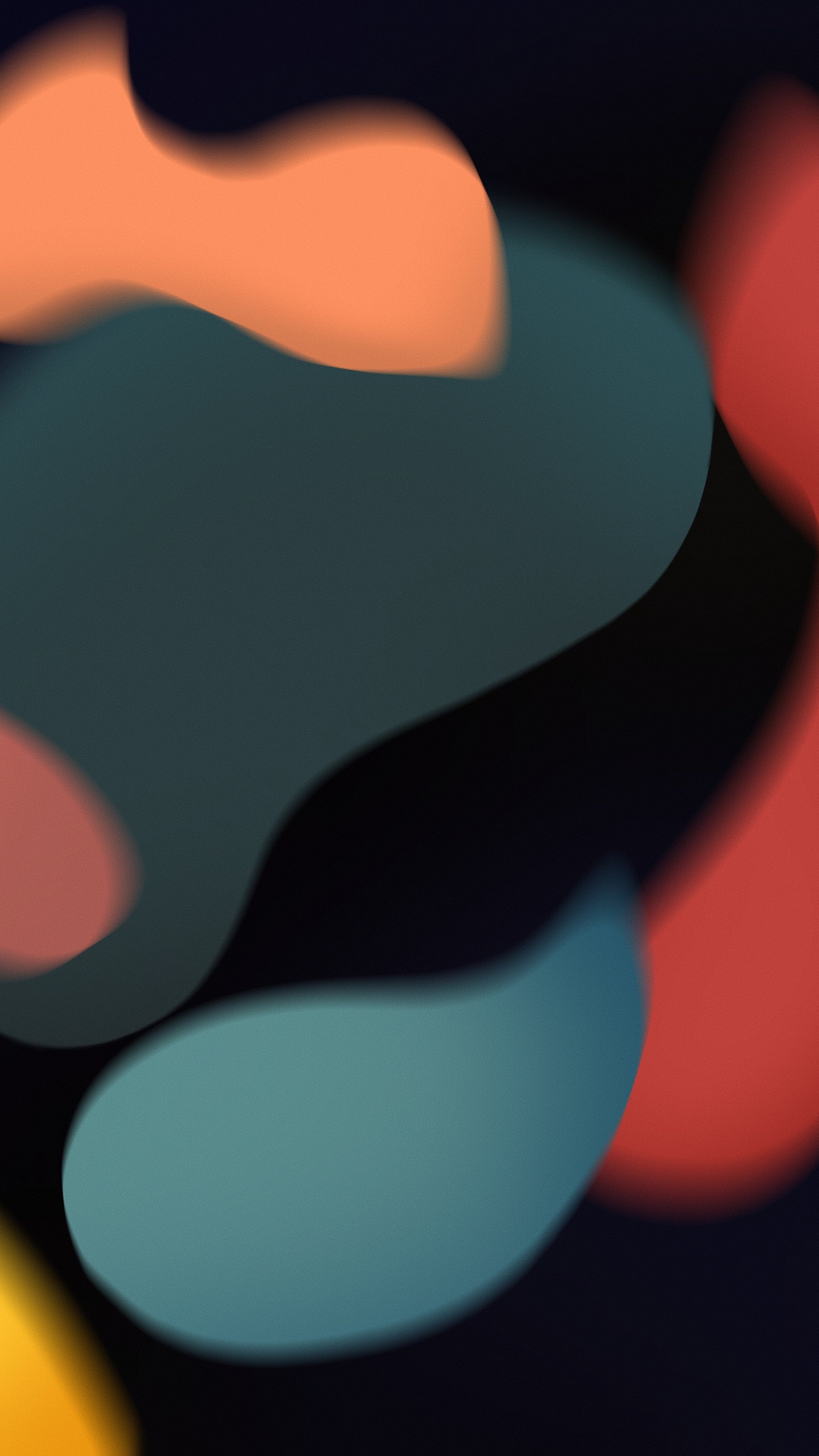 IOS 15 – Recreated (Dark) [for IPad]. Wallpaper in 1440x2560 Resolution