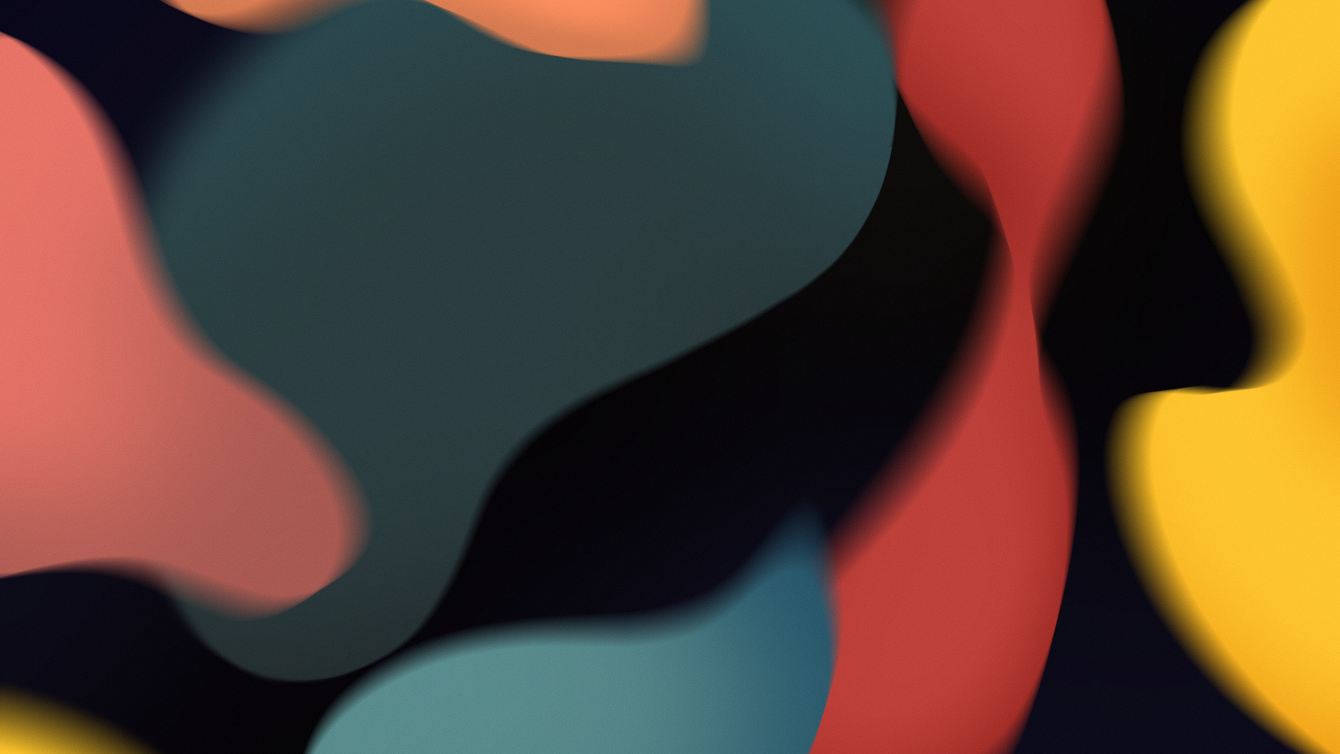 IOS 15 – Recreated (Dark) [for IPad]. Wallpaper in 1920x1080 Resolution