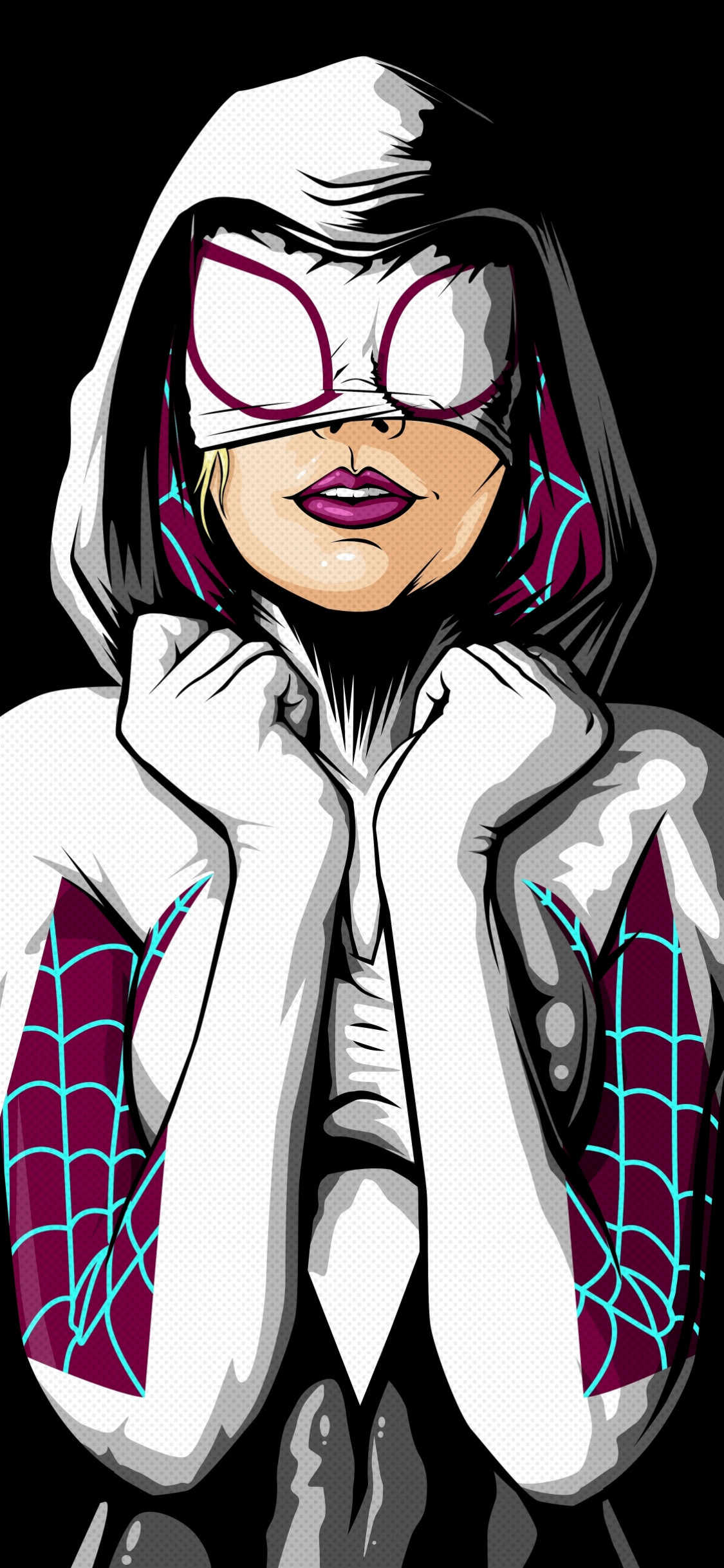 Gwen Stacy, Poster, Xiaomi Redmi 10 Prime, Kunst, Geisterspinne. Wallpaper in 1125x2436 Resolution