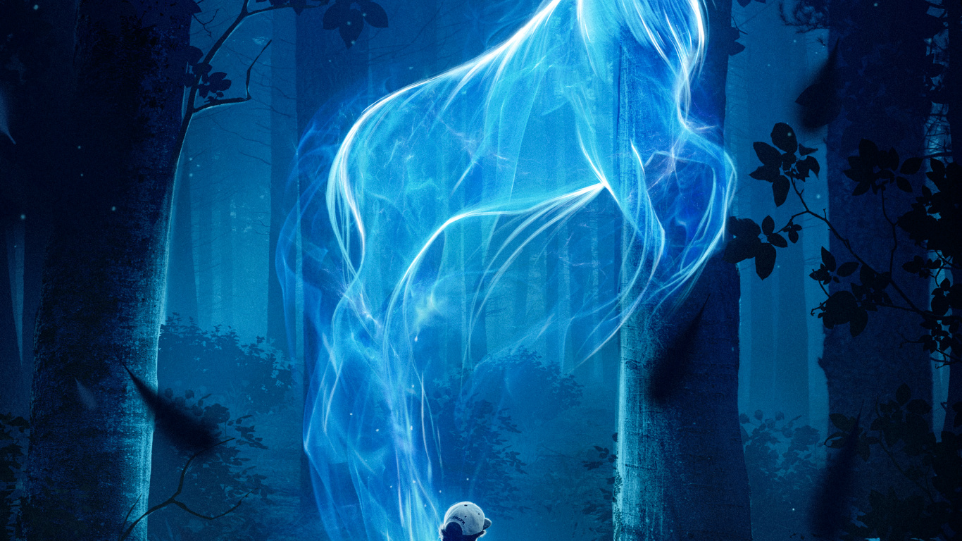 Patronus Charm, Patronus, Art, Concept Art, Fantastic Art. Wallpaper in 1366x768 Resolution