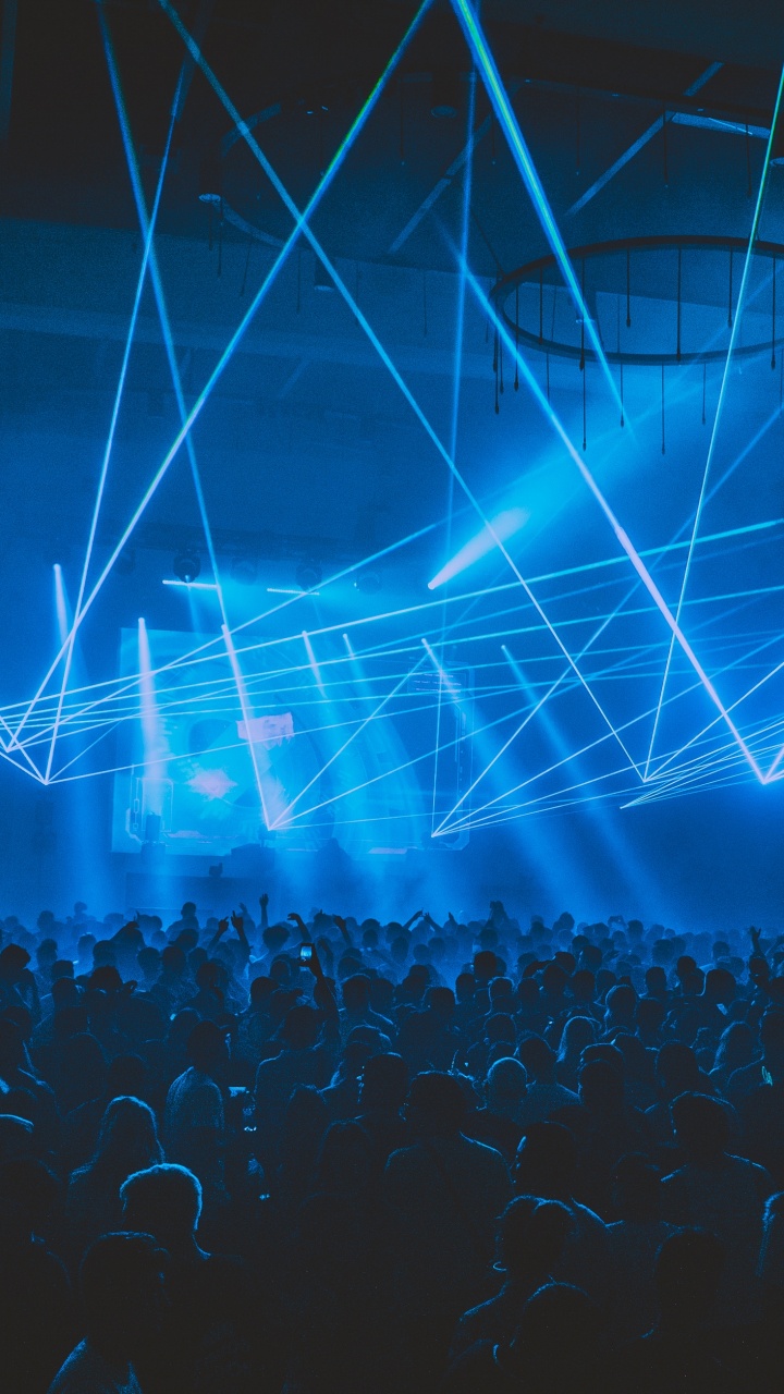Concert, Blue, Visual Effect Lighting, Light, Performance. Wallpaper in 720x1280 Resolution