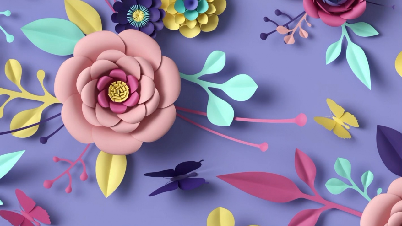 Flore, Pyrex, Pétale, Textile, Pink. Wallpaper in 1280x720 Resolution