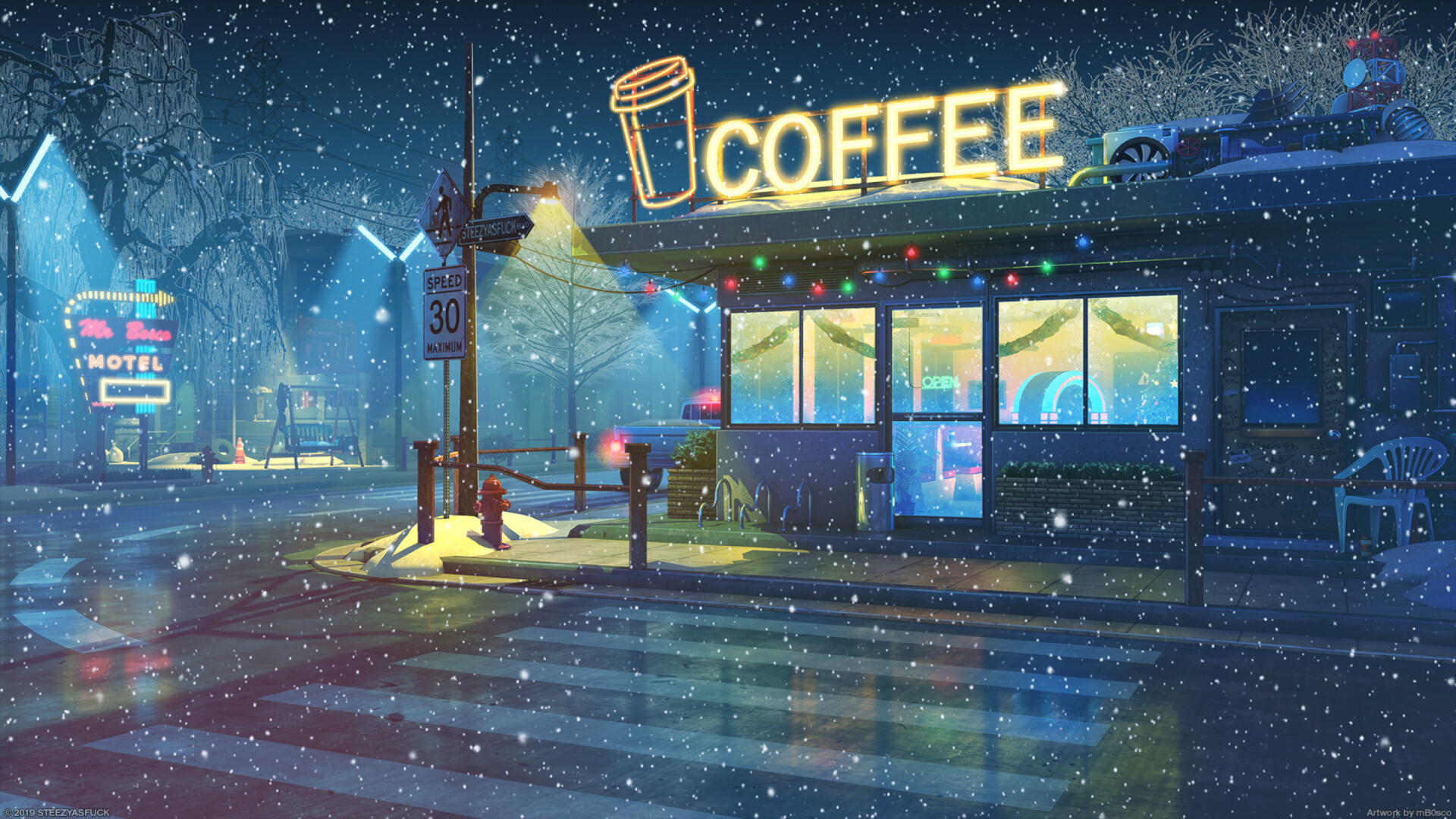 Kaffee, Weihnachts-Lofi, Lo-Fi-Hip-Hop, lo Fi, Natur. Wallpaper in 1920x1080 Resolution