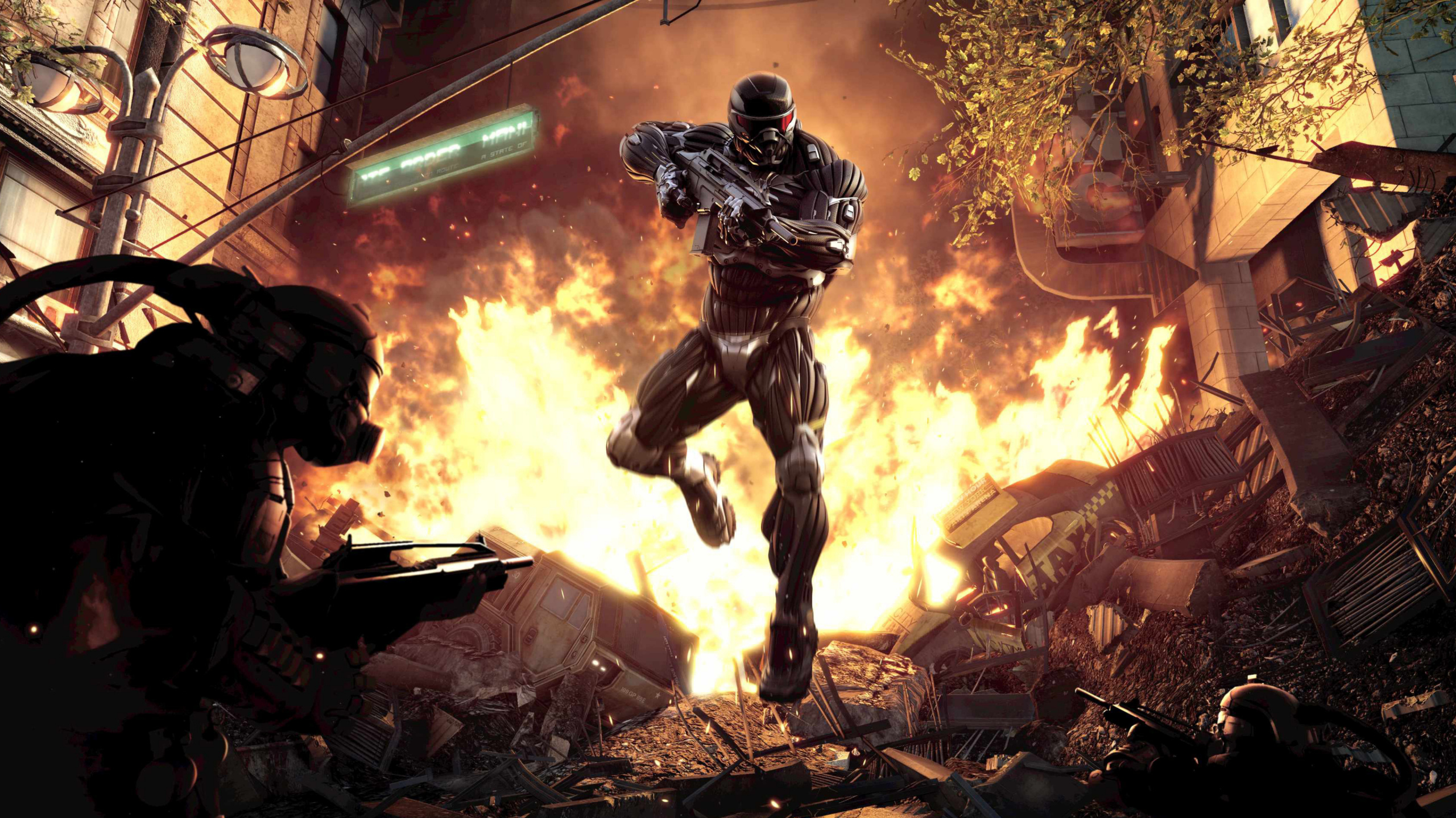 Crysis 2, Crysis, Shooter-Spiel, Playstation 3, Pc-Spiel. Wallpaper in 2560x1440 Resolution