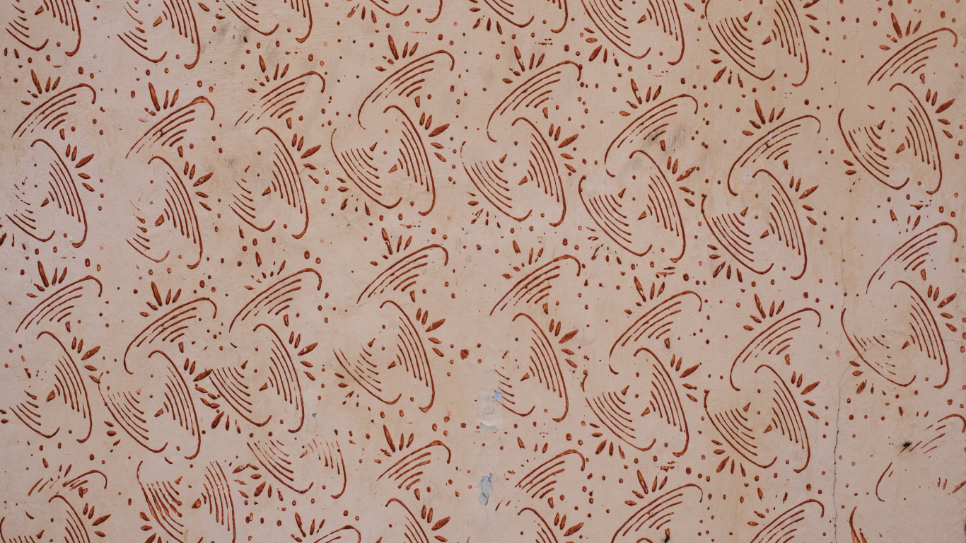 Textil Floral Blanco y Azul. Wallpaper in 1366x768 Resolution