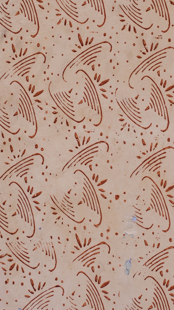 Textil Floral Blanco y Azul. Wallpaper in 720x1280 Resolution