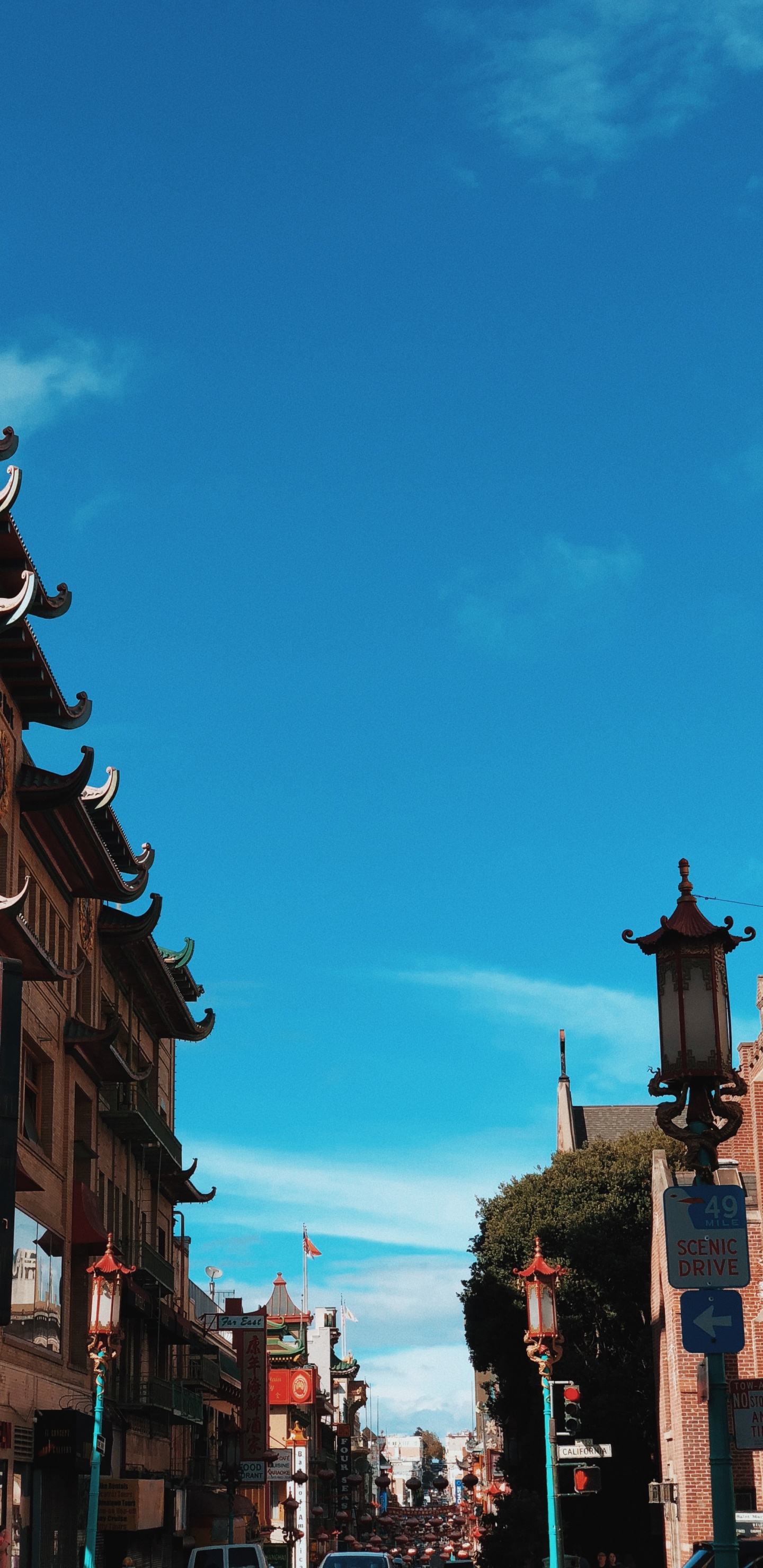 Chinatown, Turismo, Atracción Turística, Ciudad, Carretera. Wallpaper in 1440x2960 Resolution